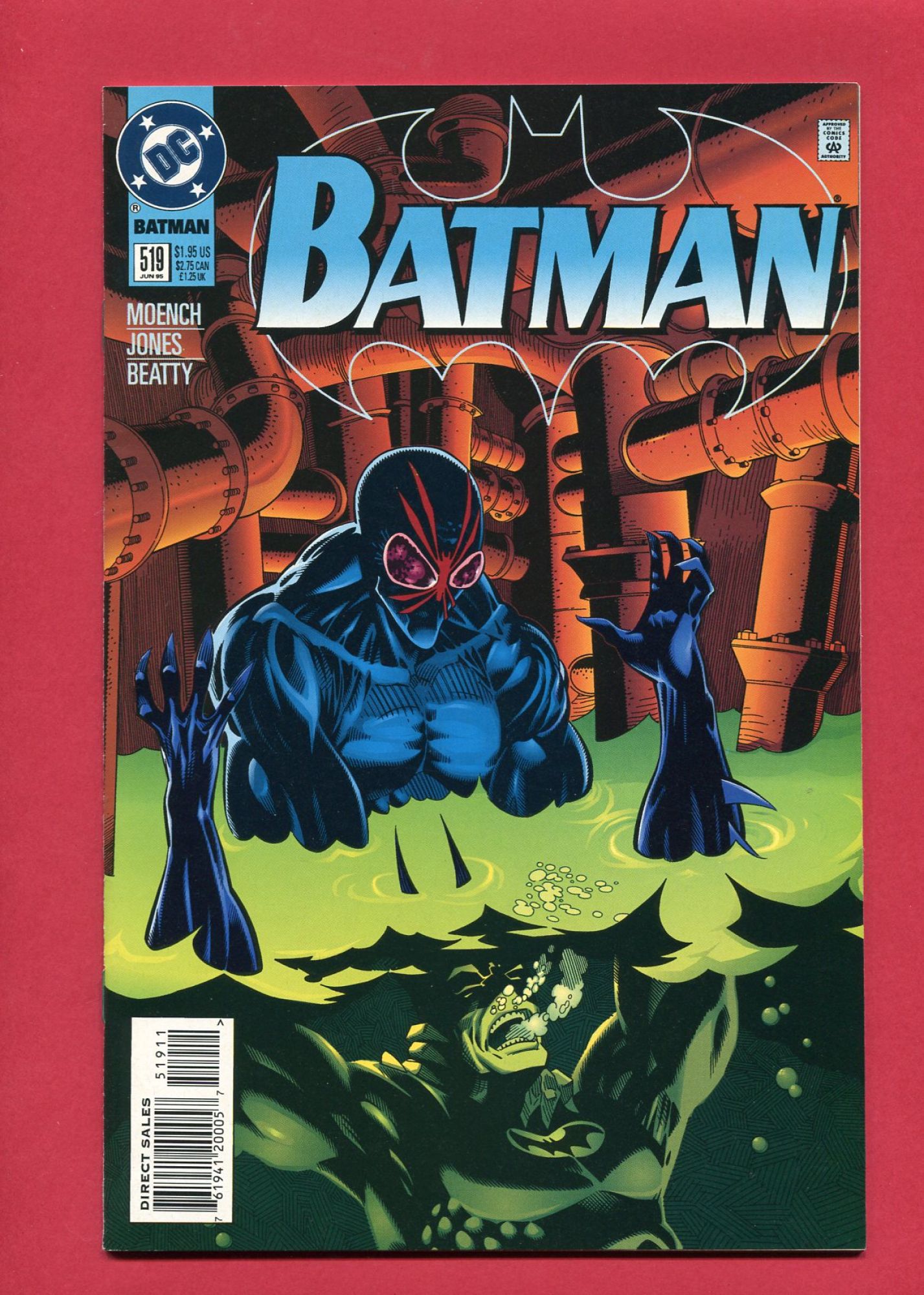 Batman #519, Jun 1995, 9.4 NM