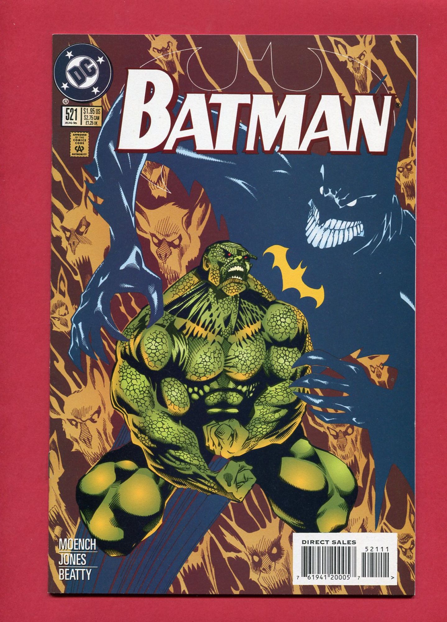 Batman #521, Aug 1995, 9.4 NM
