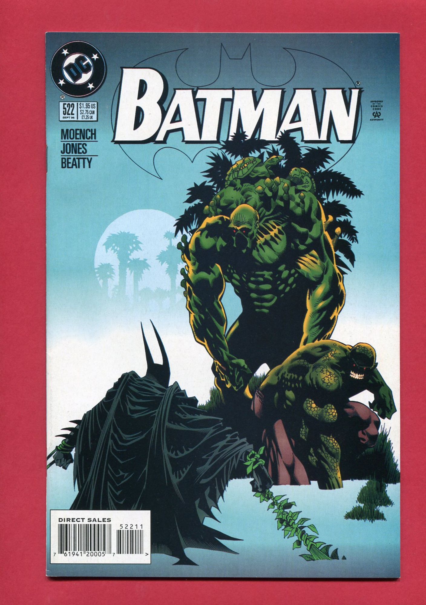 Batman #522, Sep 1995, 9.2 NM-