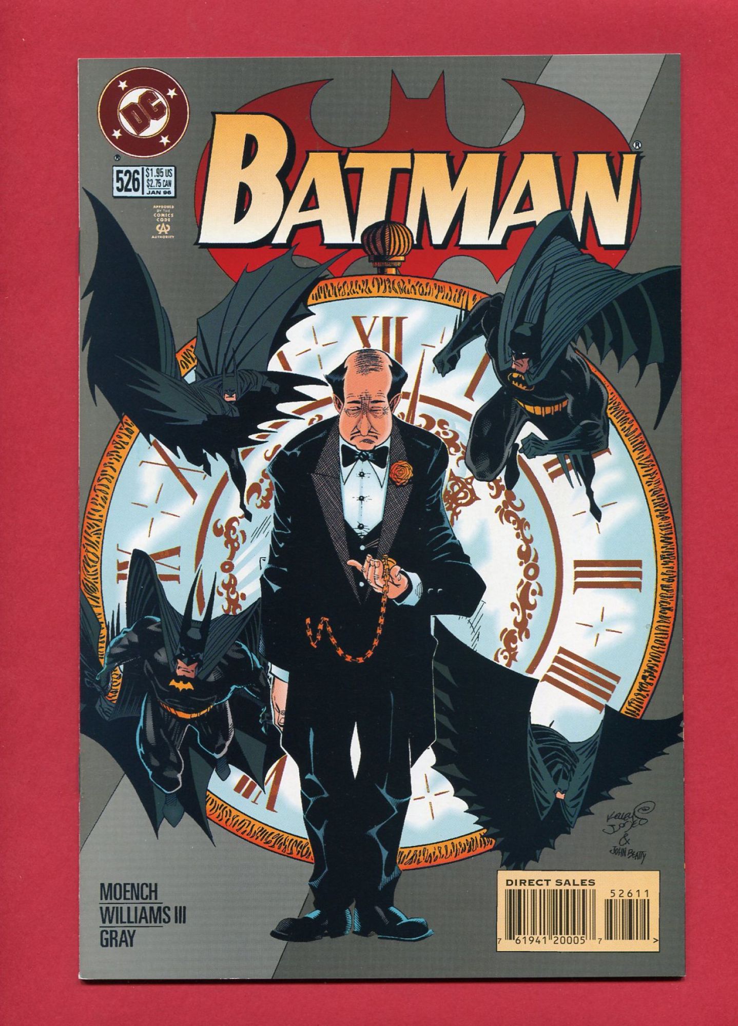 Batman #526, Jan 1996, 9.4 NM