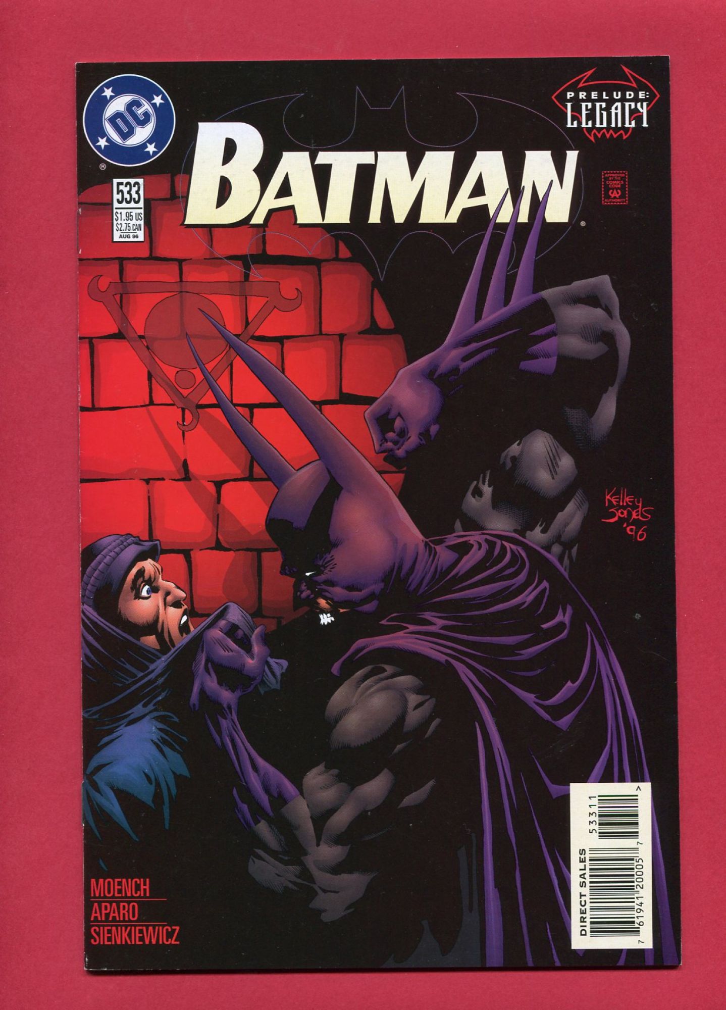 Batman #533, Aug 1996, 9.4 NM