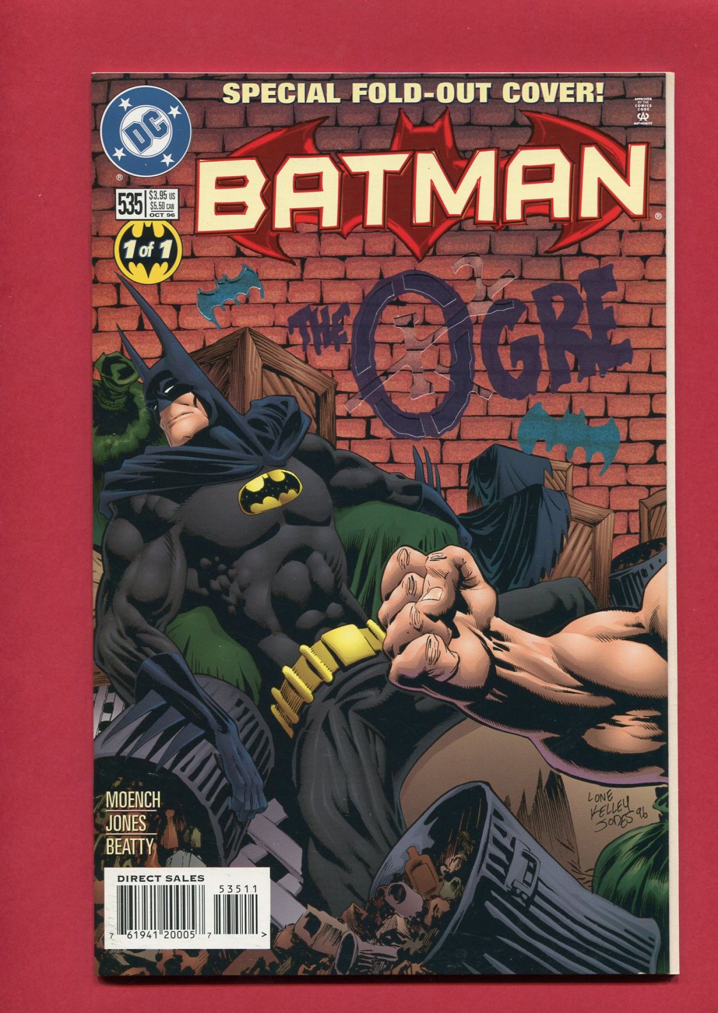 Batman #535, Oct 1996, 9.4 NM