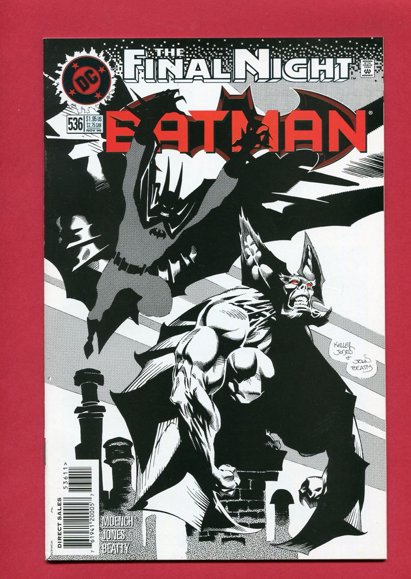Batman #536, Nov 1996, 9.4 NM