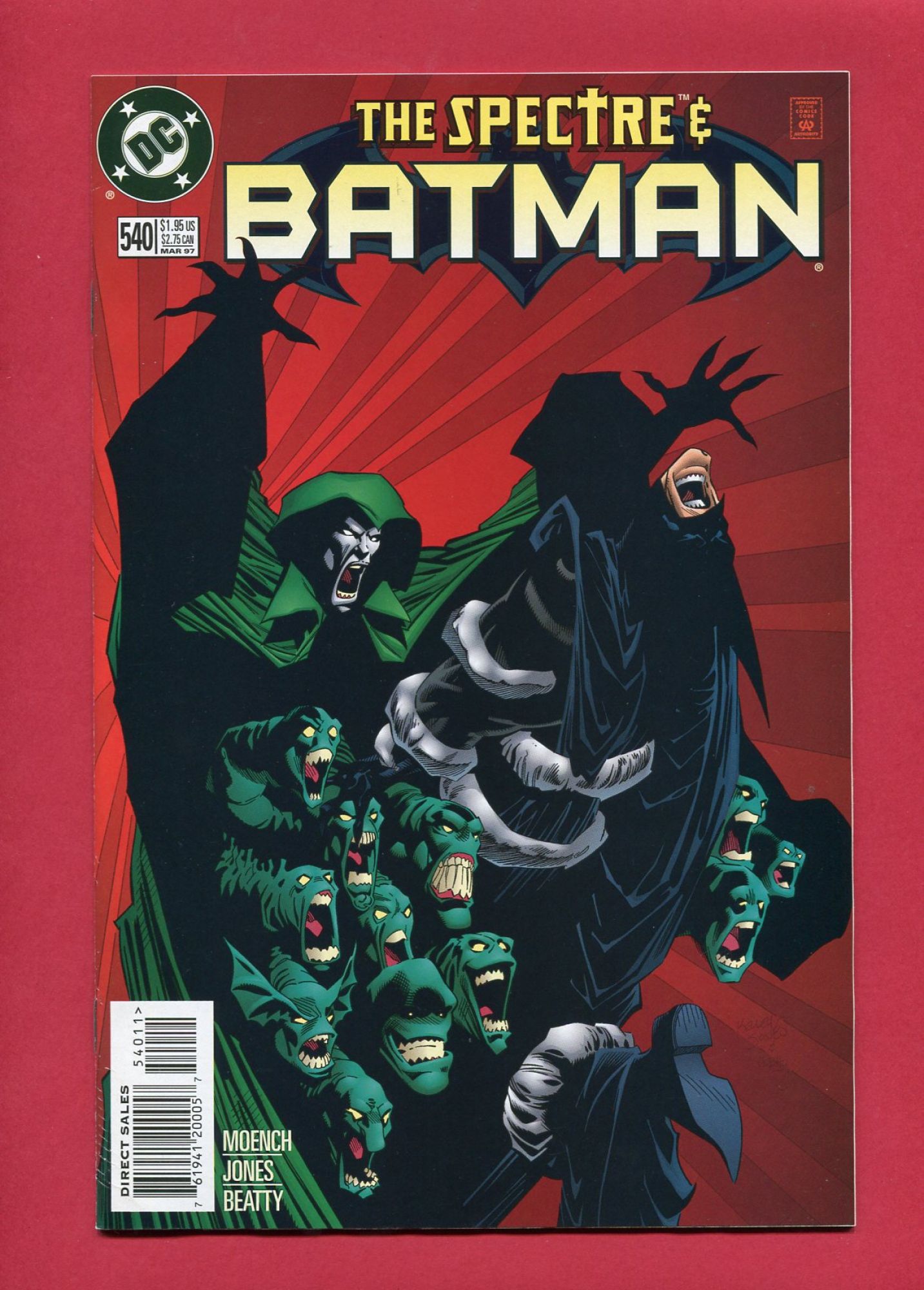 Batman #540, Mar 1997, 9.4 NM