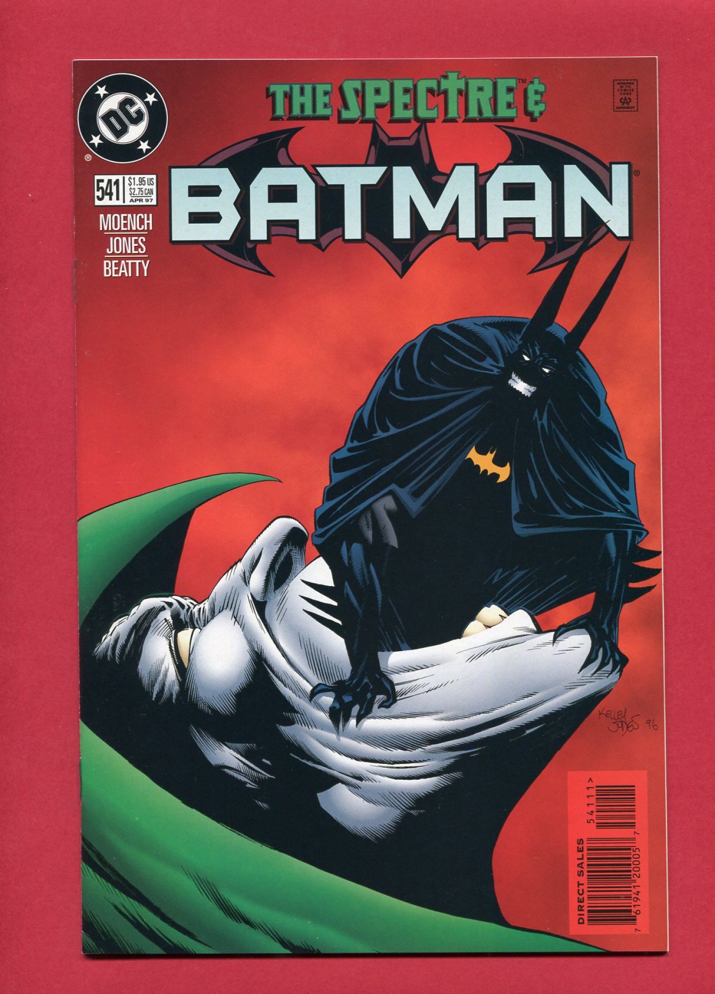 Batman #541, Apr 1997, 9.4 NM