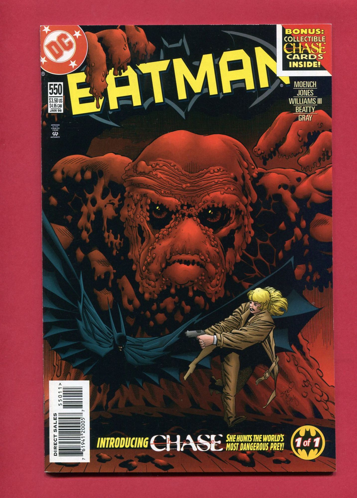 Batman #550, Jan 1998, 9.4 NM
