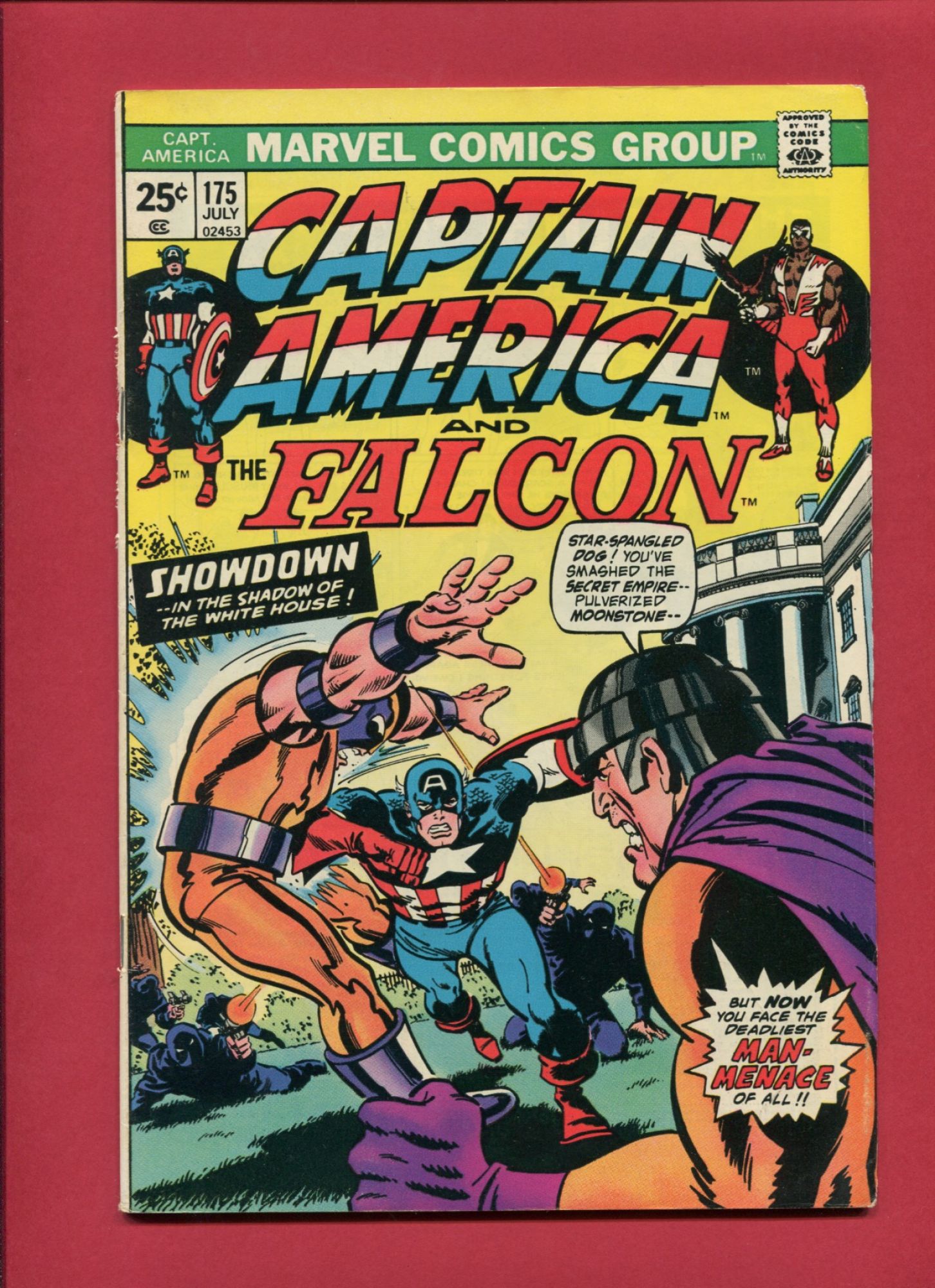 Captain America #175, Jul 1974, 4.5 VG+