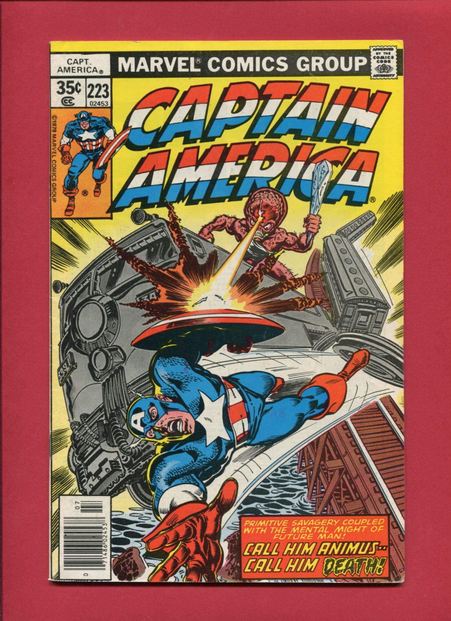 Captain America #223, Jul 1978, 7.5 VF-