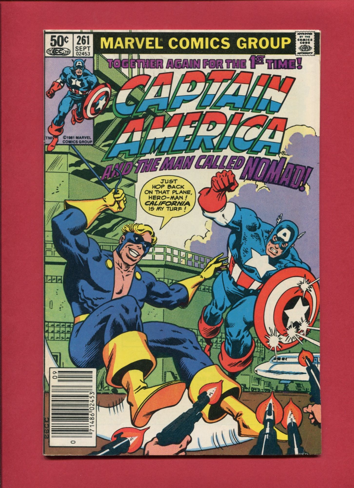 Captain America #261, Sep 1981, 8.0 VF