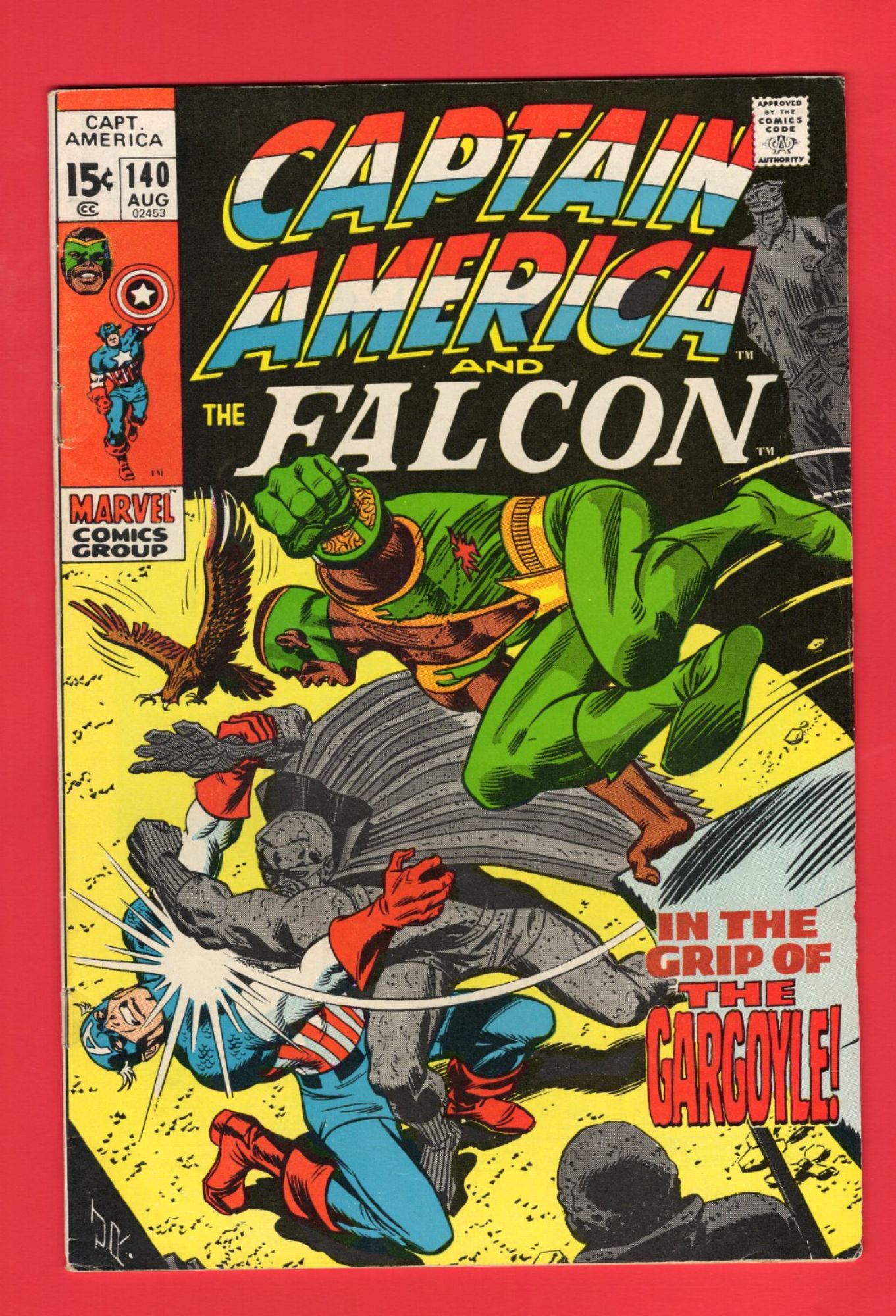 Captain America #140, Aug 1971, 6.0 FN