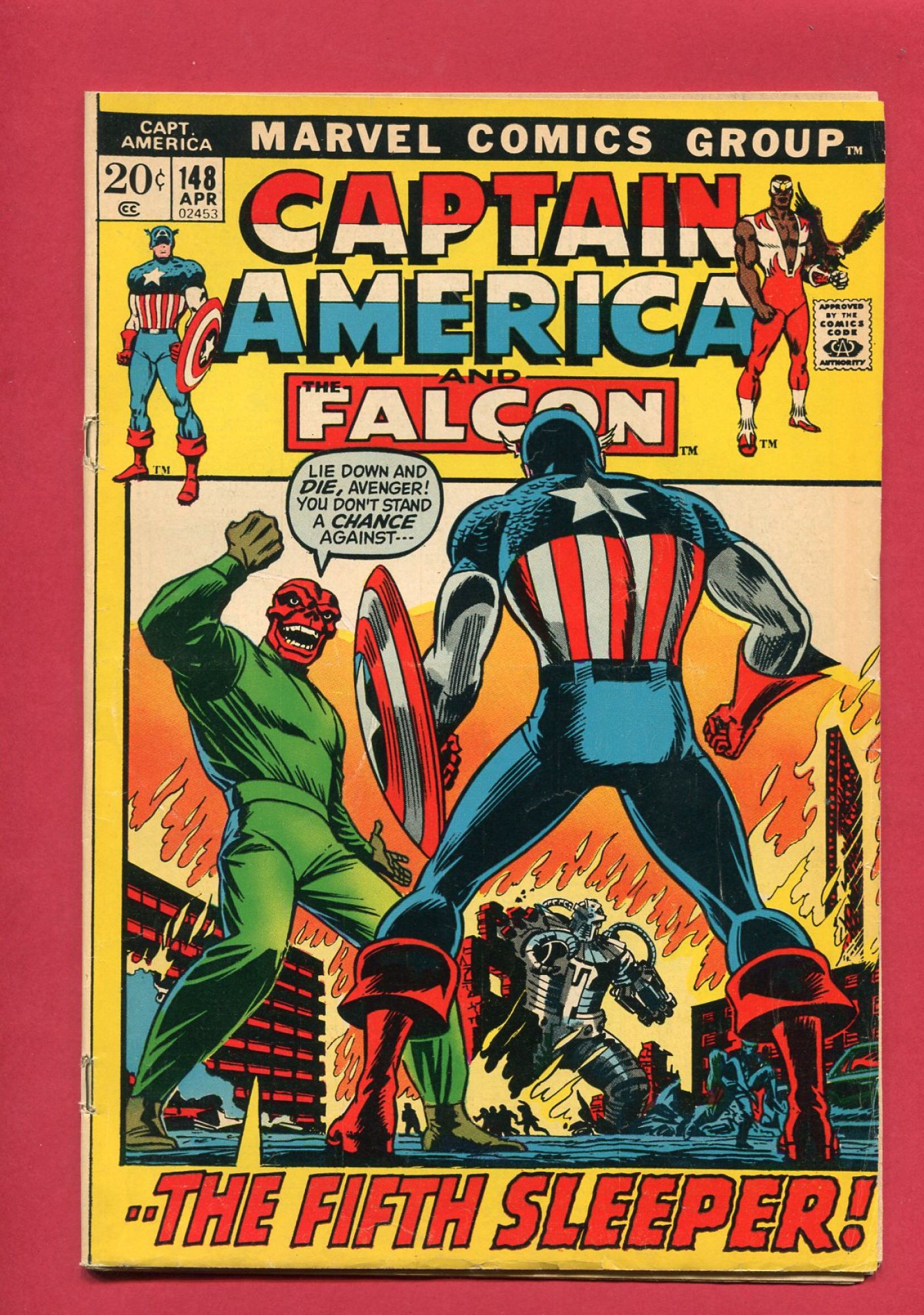 Captain America #148, Apr 1972, 3.5 VG-