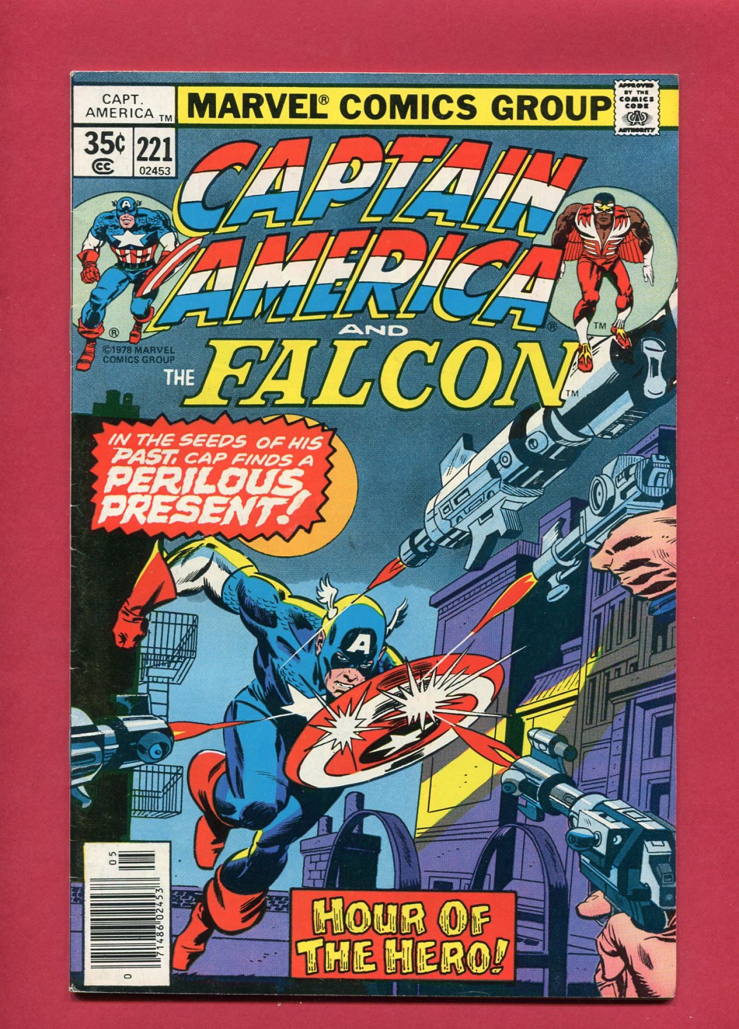 Captain America #221, May 1978, 7.0 FN/VF