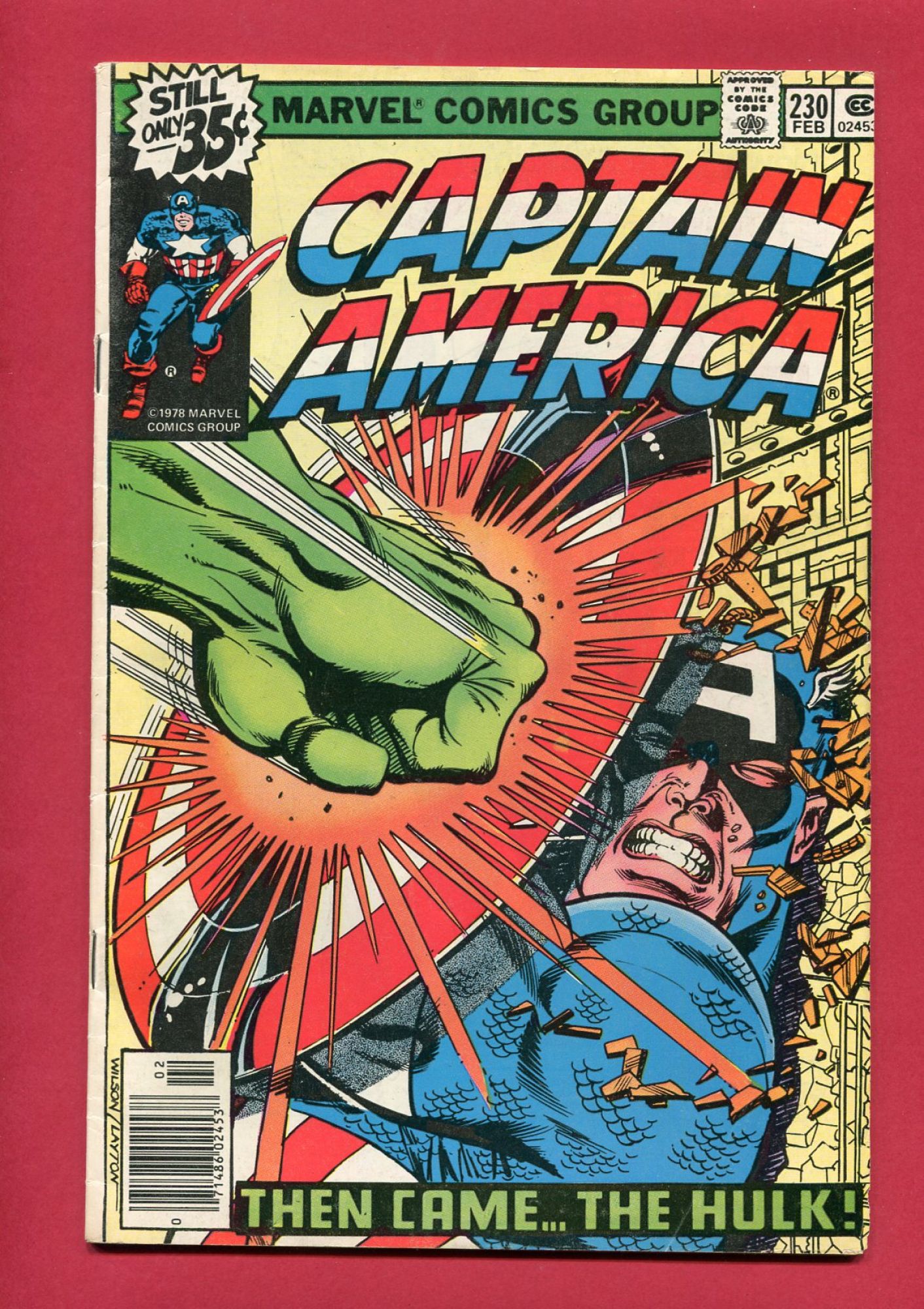 Captain America #230, Feb 1979, 6.5 FN+