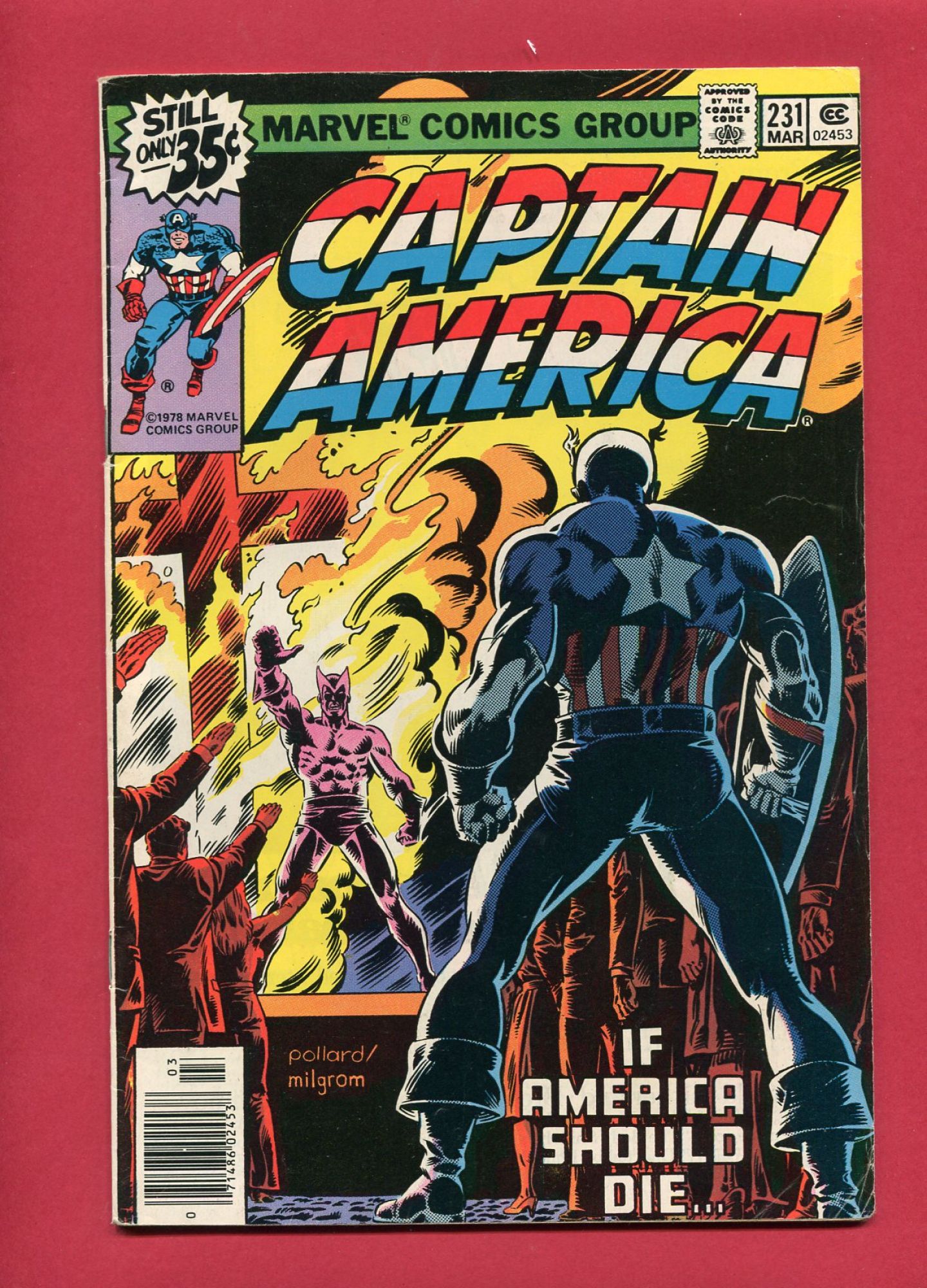 Captain America #231, Mar 1979, 6.0 FN