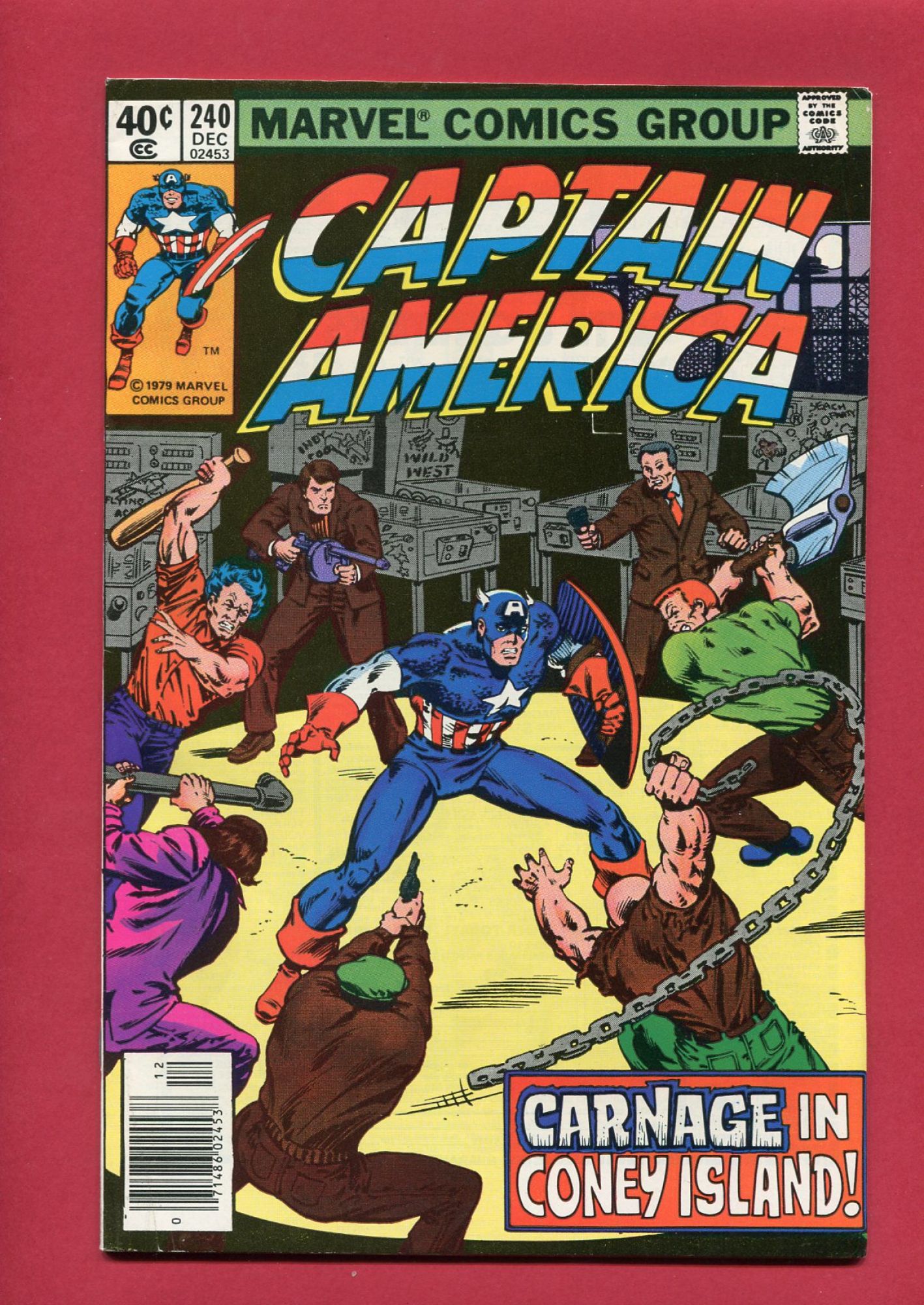 Captain America #240, Dec 1979, 8.0 VF