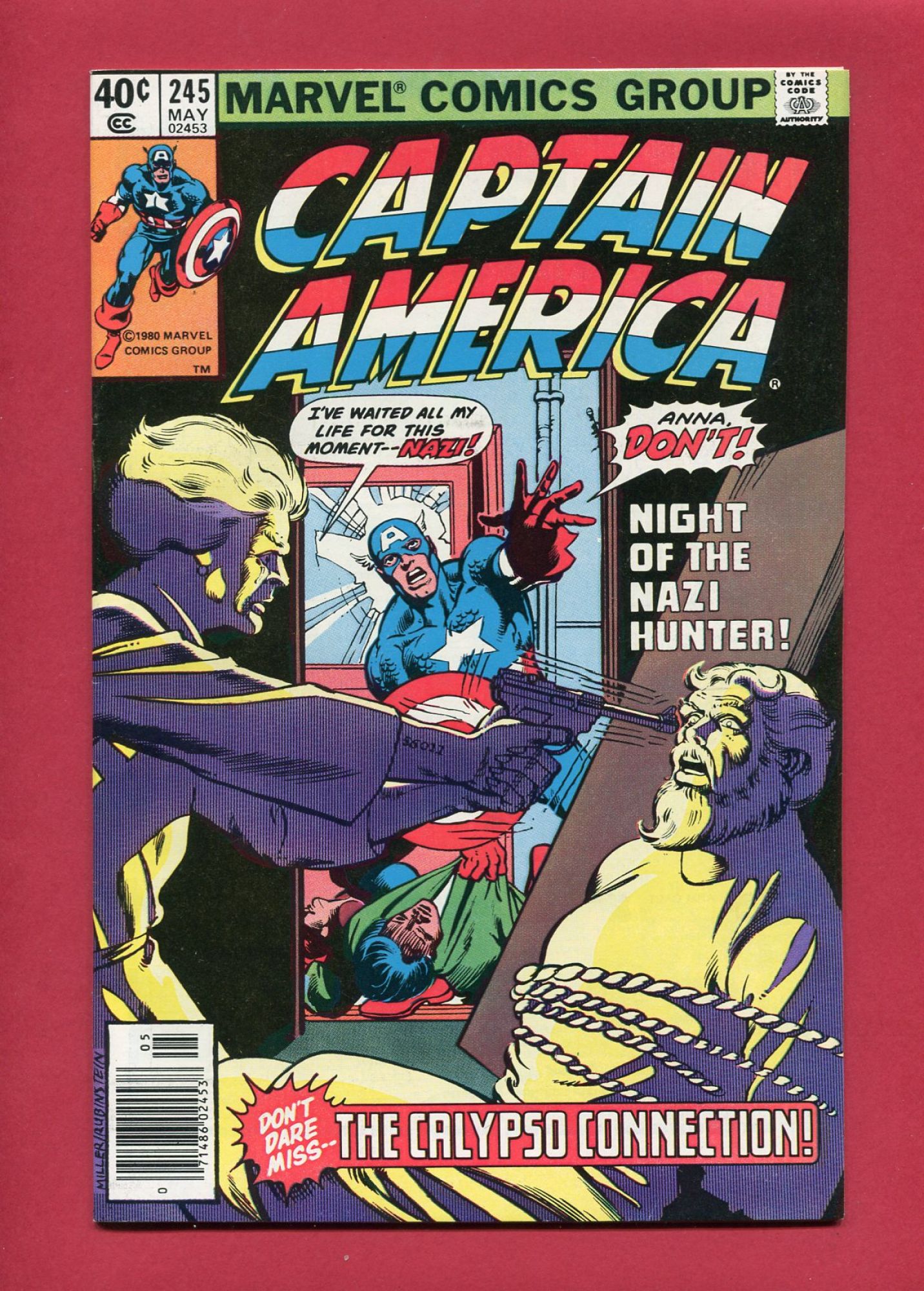 Captain America #245, May 1980, 8.5 VF+