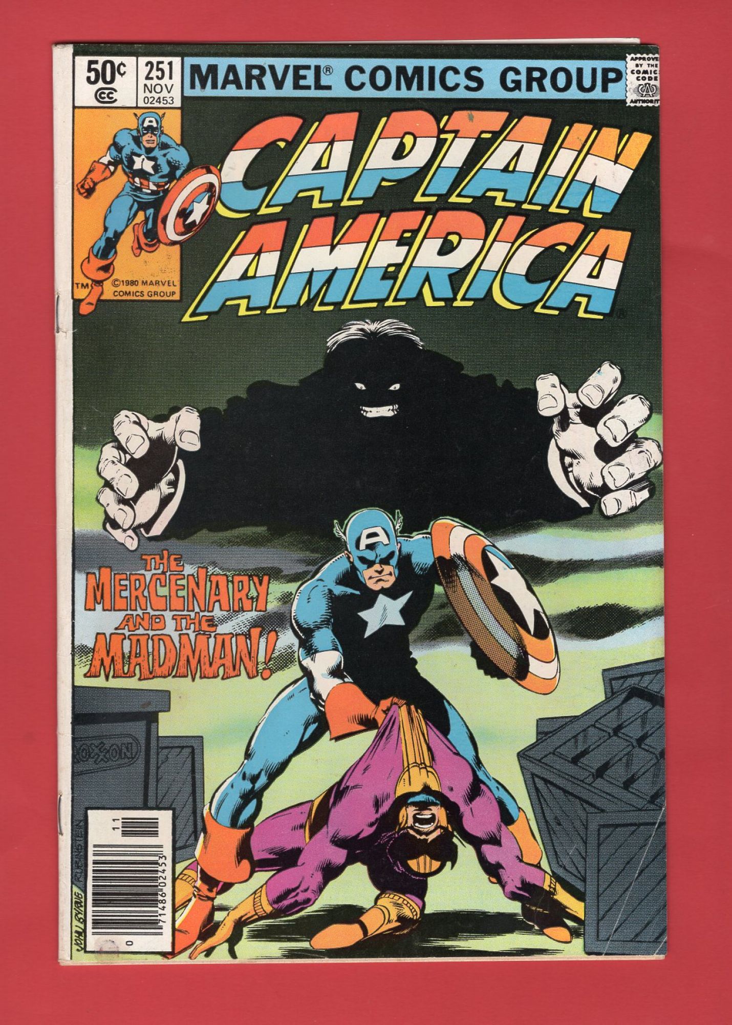 Captain America #251, Nov 1980, 5.0 VG/FN