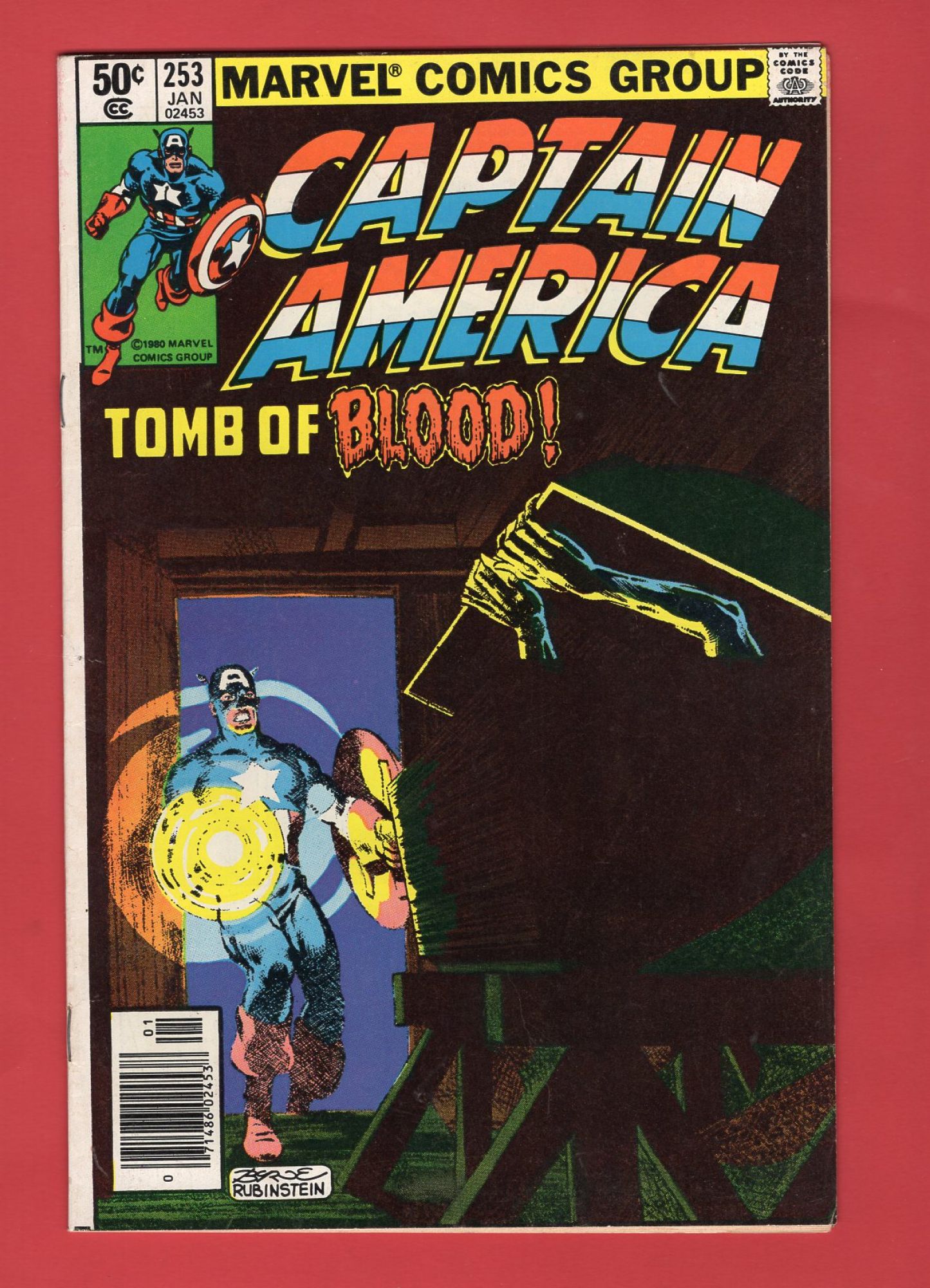 Captain America #253, Jan 1981, 7.5 VF-