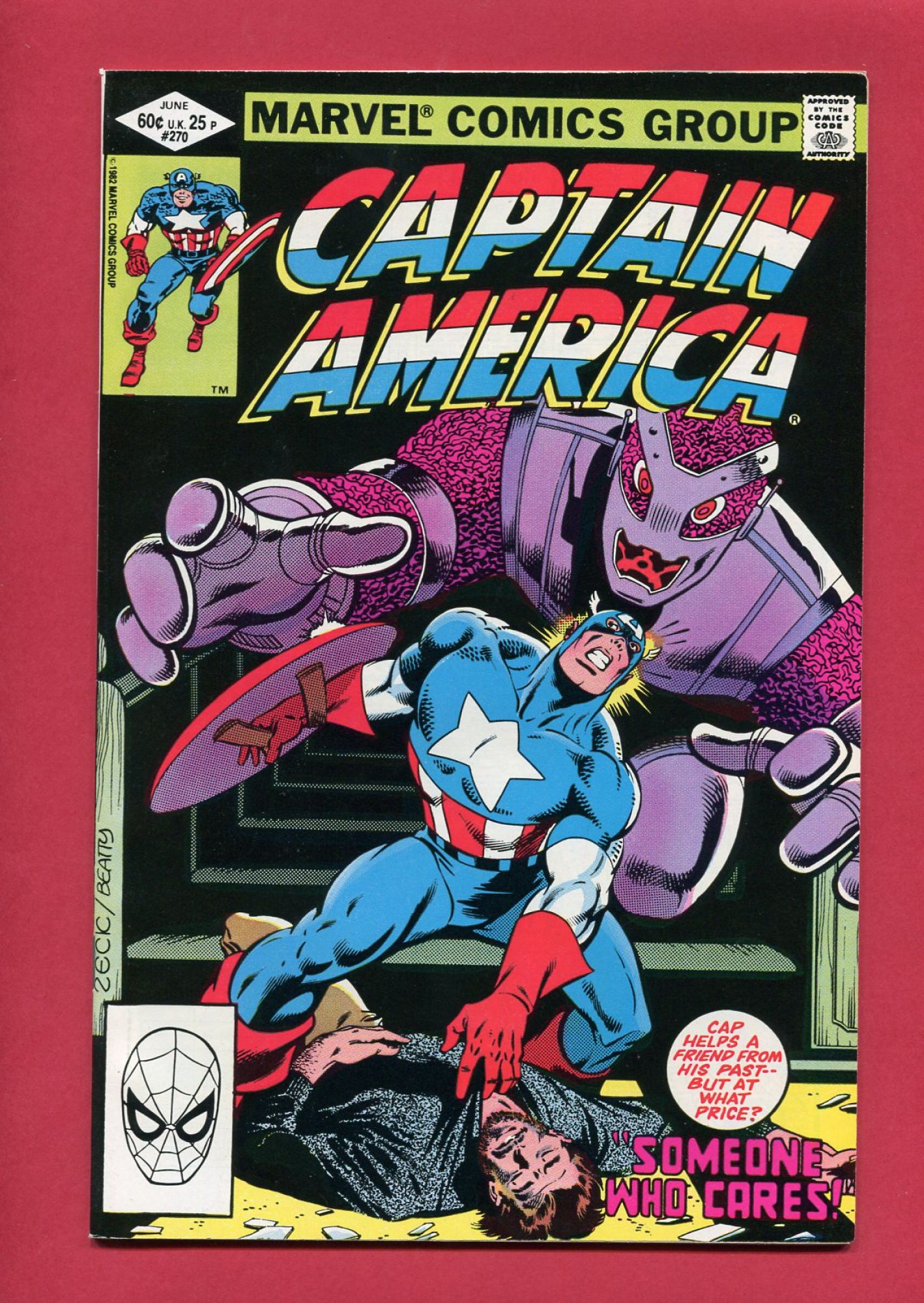Captain America #270, Jun 1982, 9.2 NM-
