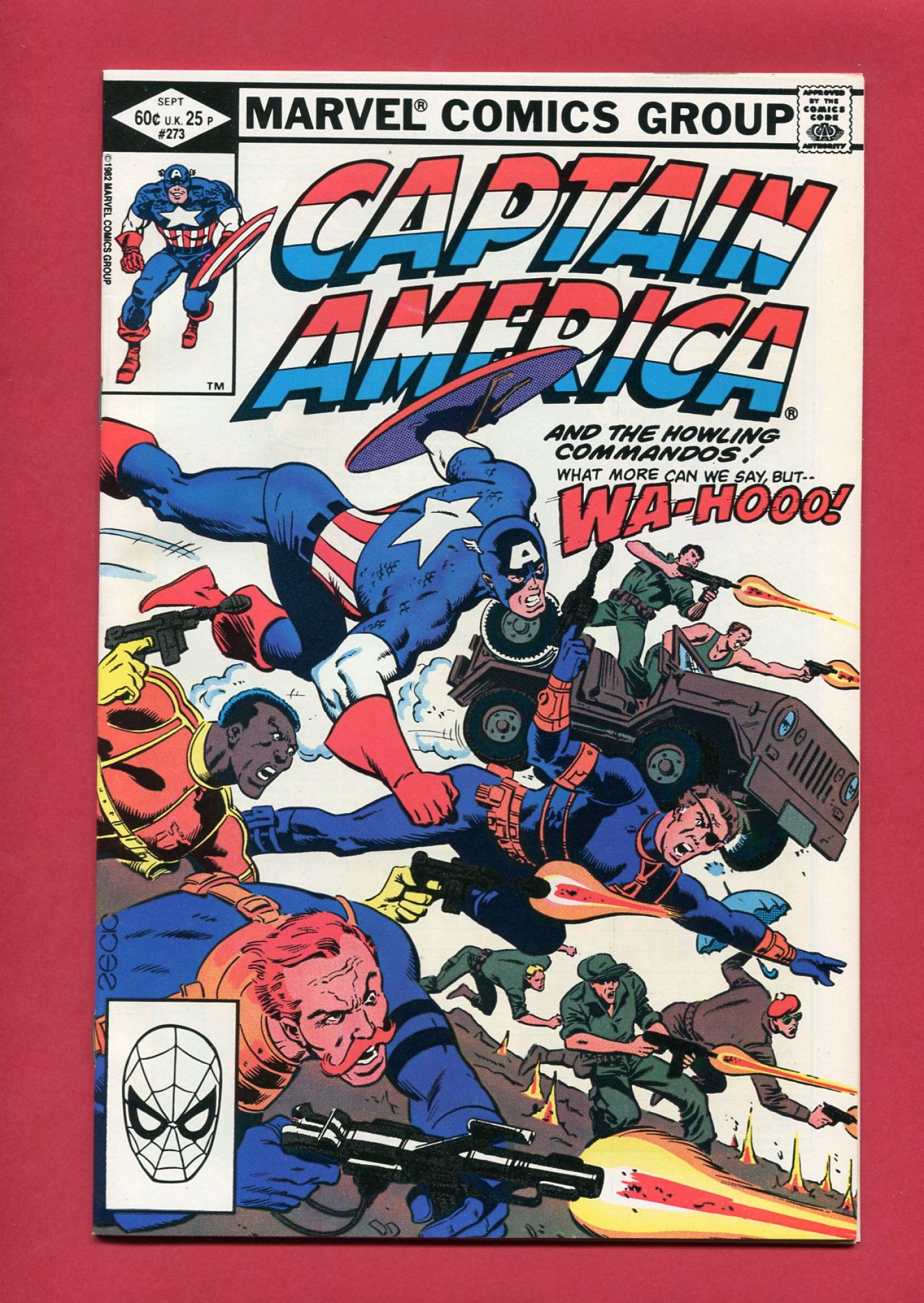 Captain America #273, Sep 1982, 9.4 NM