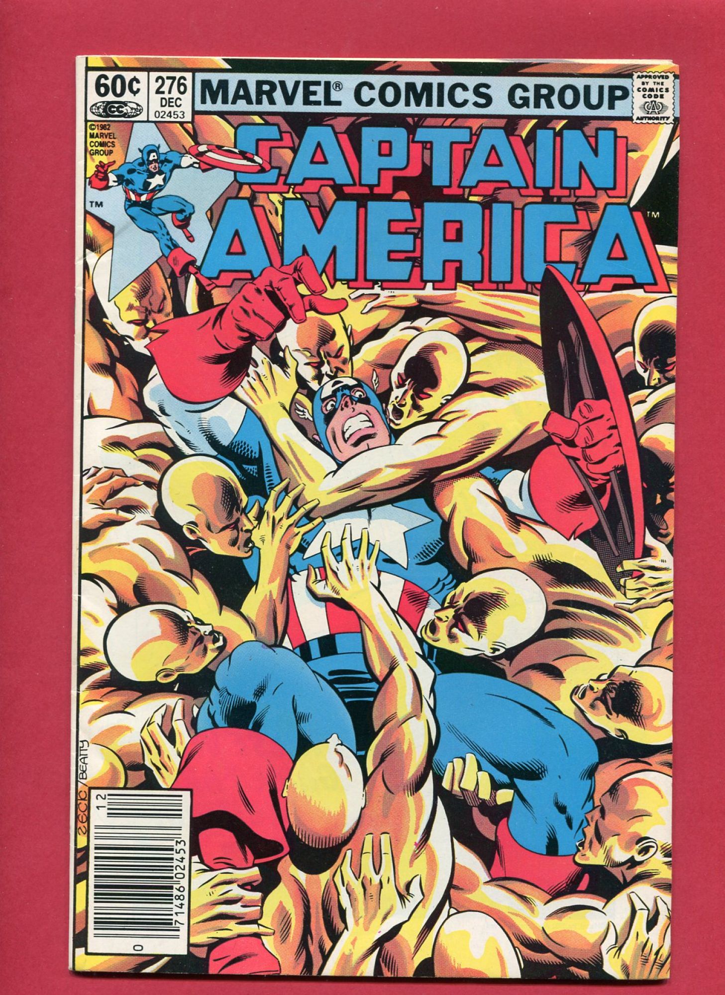 Captain America #276, Dec 1982, 7.5 VF-