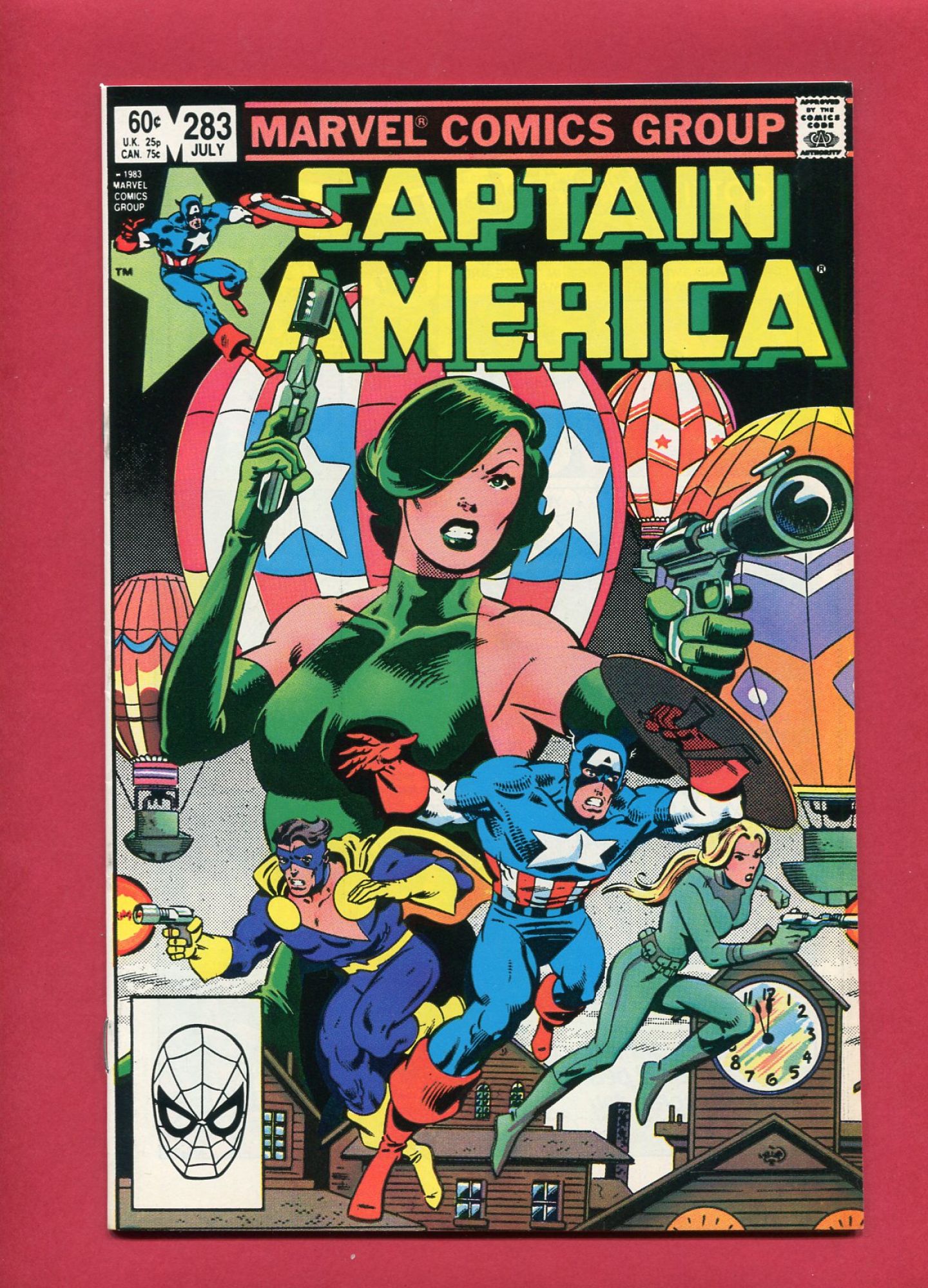Captain America #283, Jul 1983, 8.5 VF+
