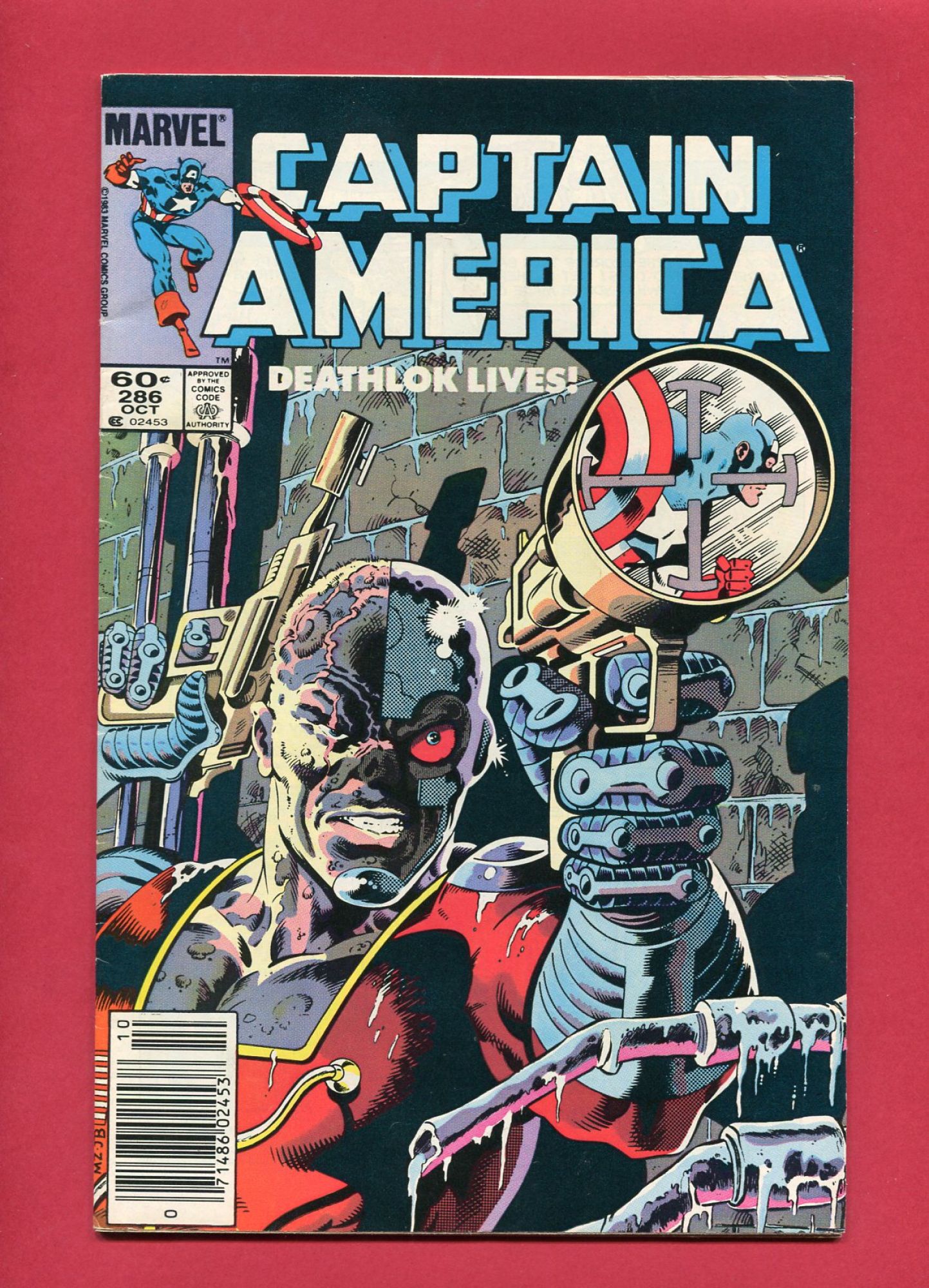 Captain America #286, Oct 1983, 6.0 FN