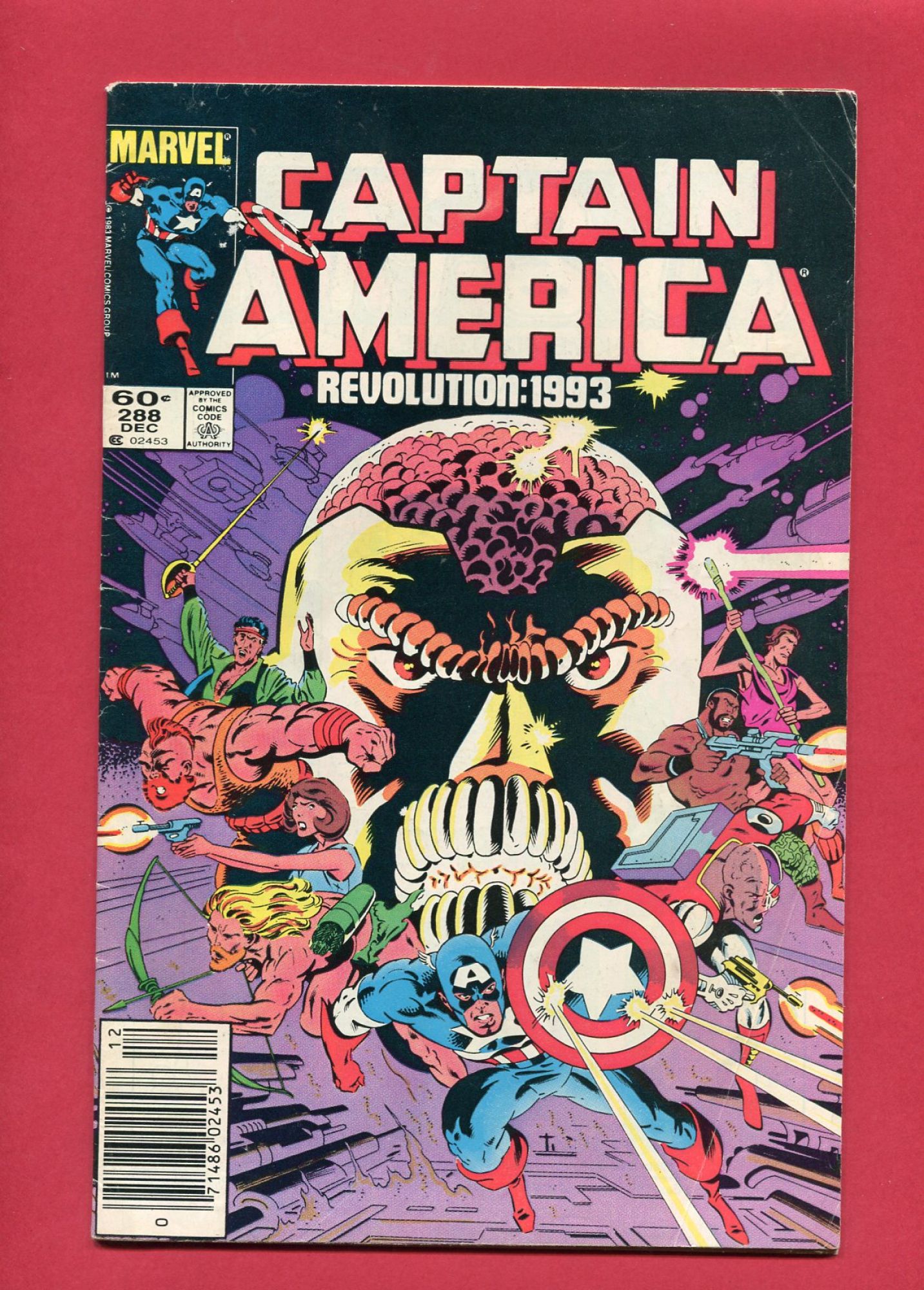 Captain America #288, Dec 1983, 6.0 FN