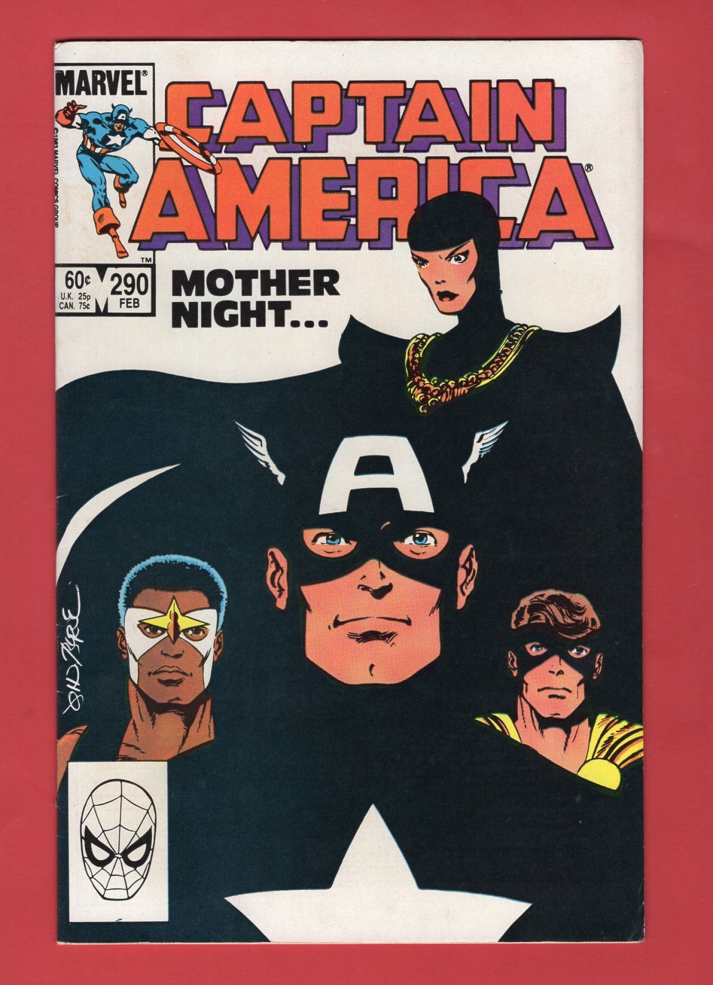 Captain America #290, Feb 1984, 8.0 VF