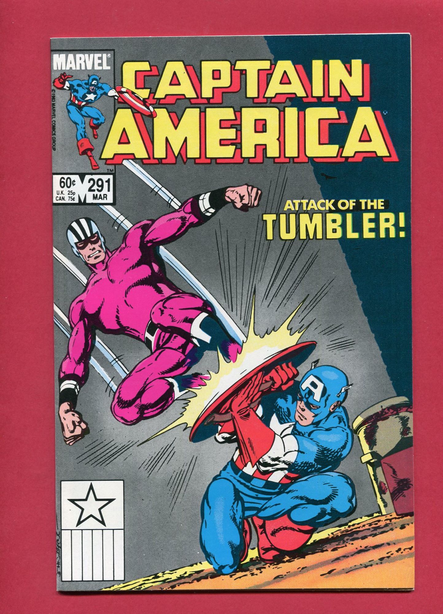 Captain America #291, Mar 1984, 9.2 NM-