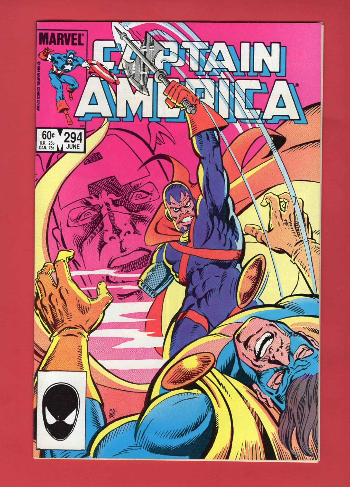 Captain America #294, Jun 1984, 9.2 NM-