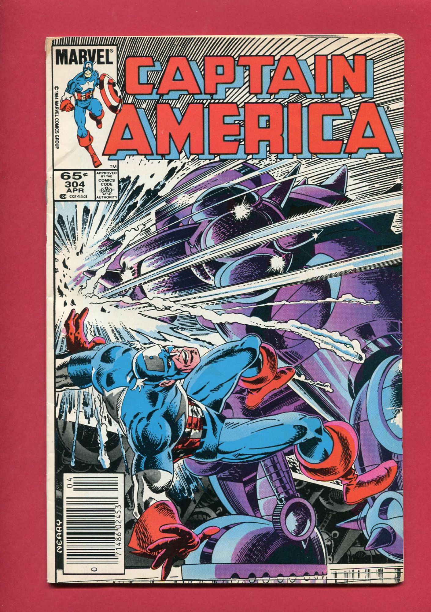 Captain America #304, Apr 1985, 6.0 FN