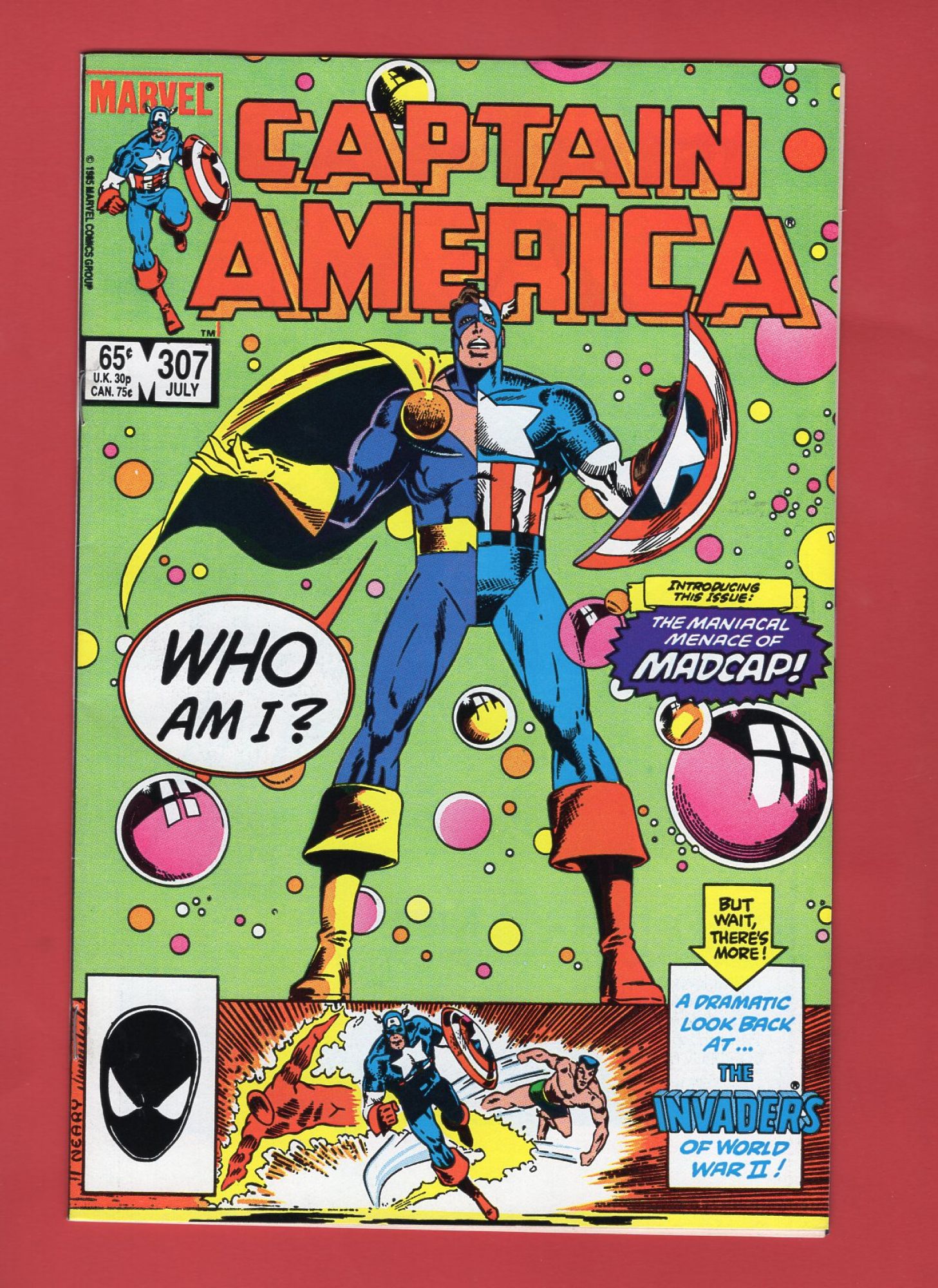 Captain America #307, Jul 1985, 8.0 VF