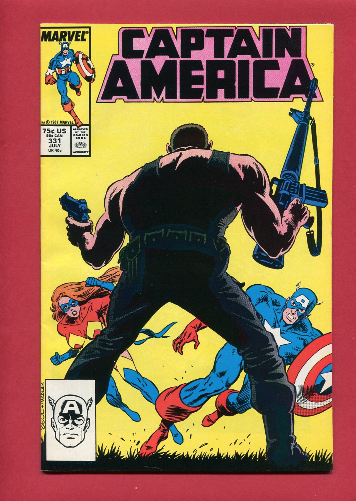 Captain America #331, Jul 1987, 8.0 VF