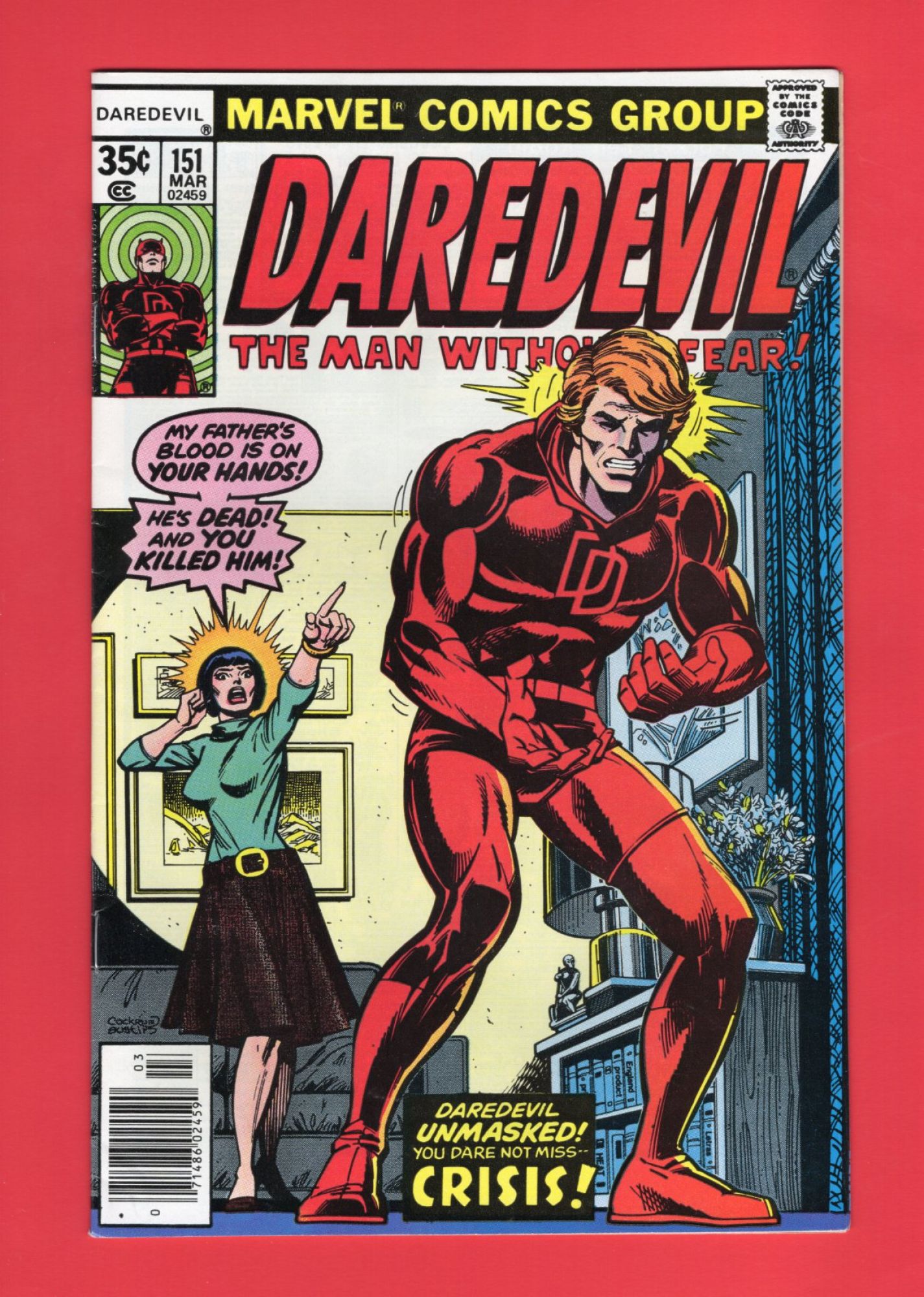 Daredevil #151, Mar 1978, 8.0 VF, Newsstand