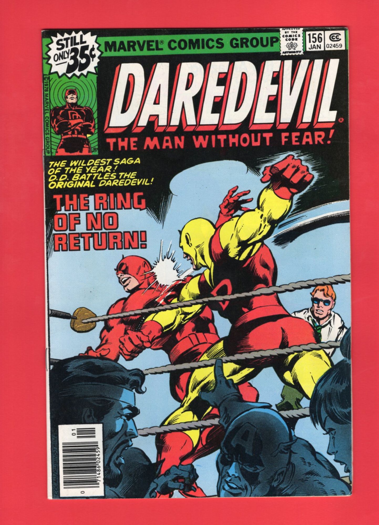Daredevil #156, Jan 1979, 7.5 VF-, Newsstand