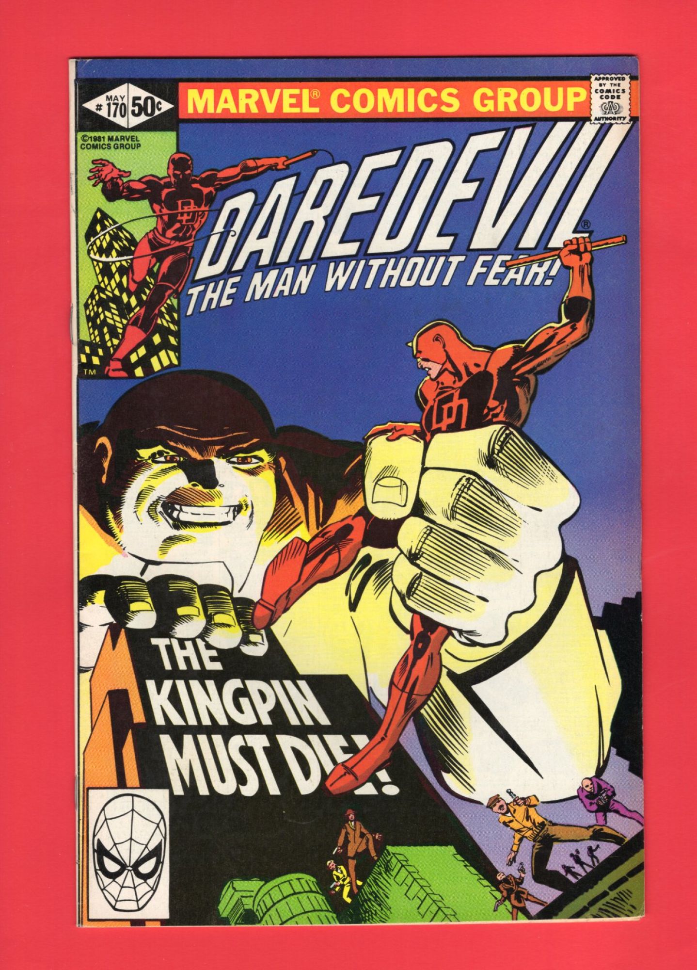 Daredevil #170, May 1981, 8.0 VF