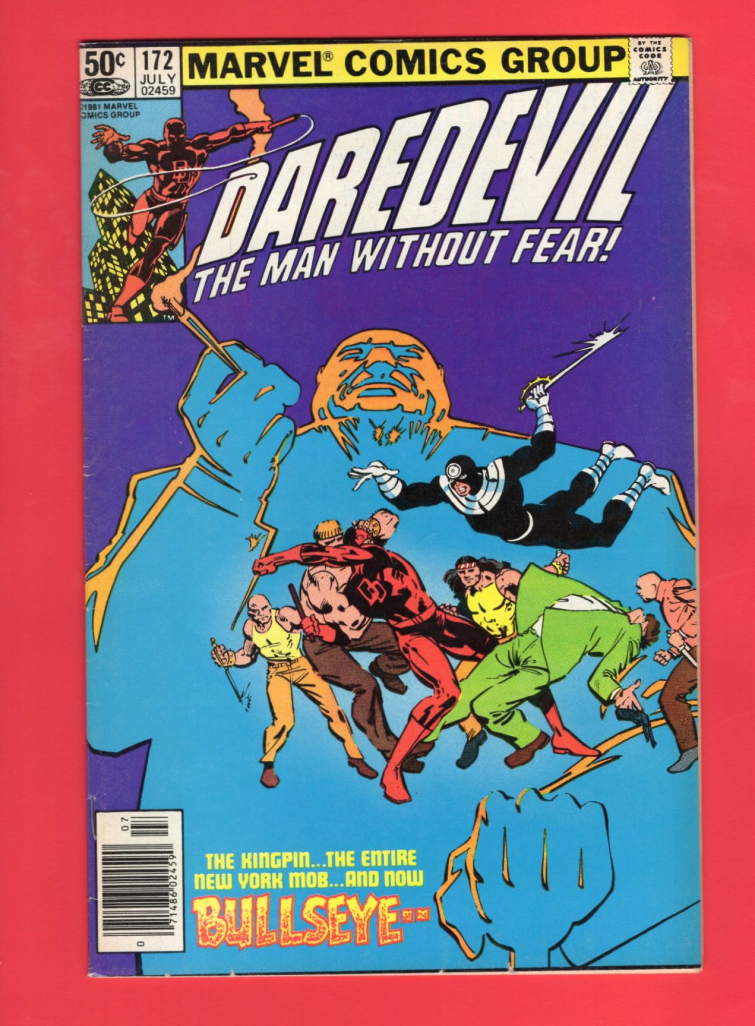 Daredevil #172, Jul 1981, 5.5 FN-, Newsstand