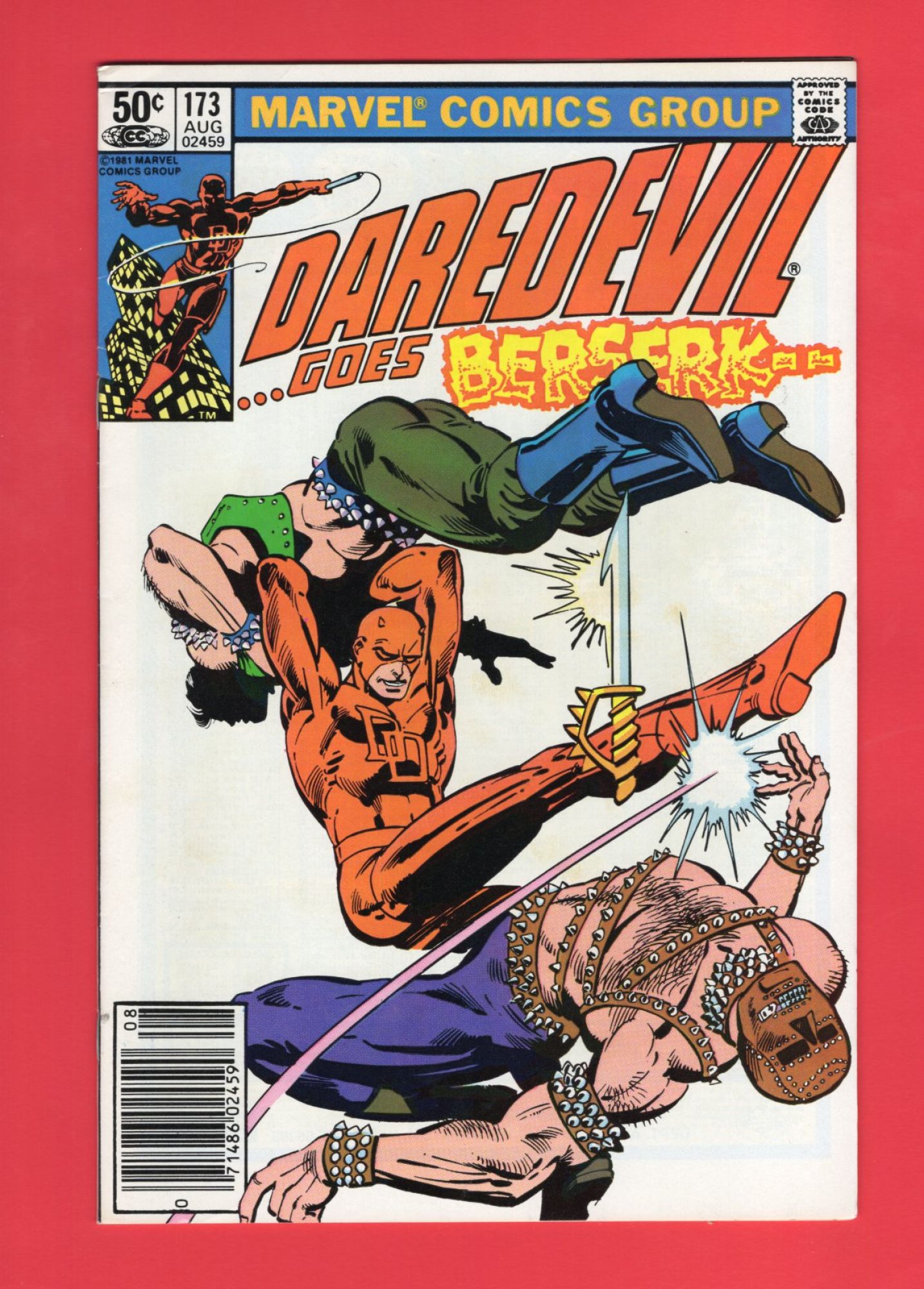 Daredevil #173, Aug 1981, 7.5 FN-, Newsstand