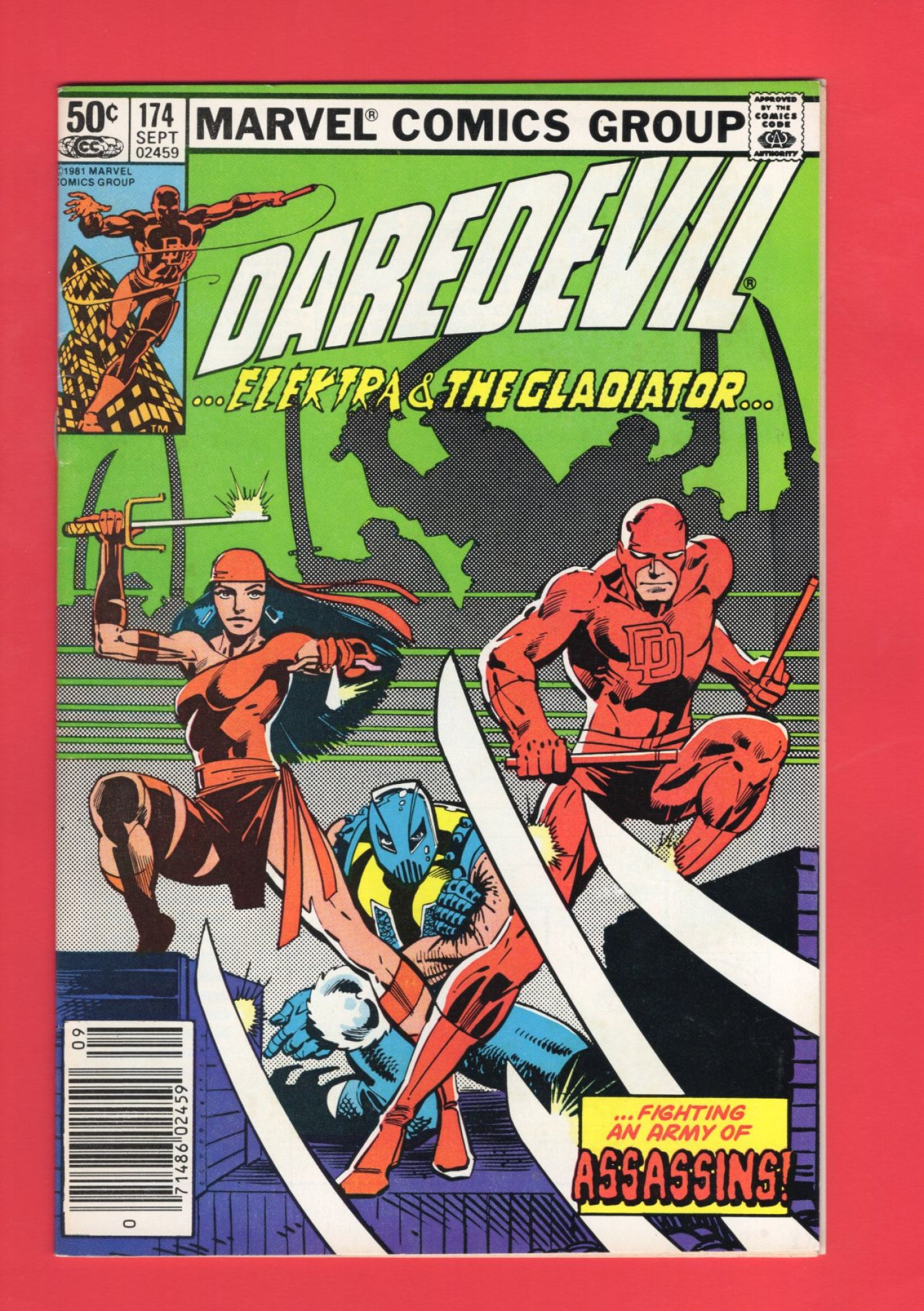 Daredevil #174, Sep 1981, 6.5 FN+, Newsstand
