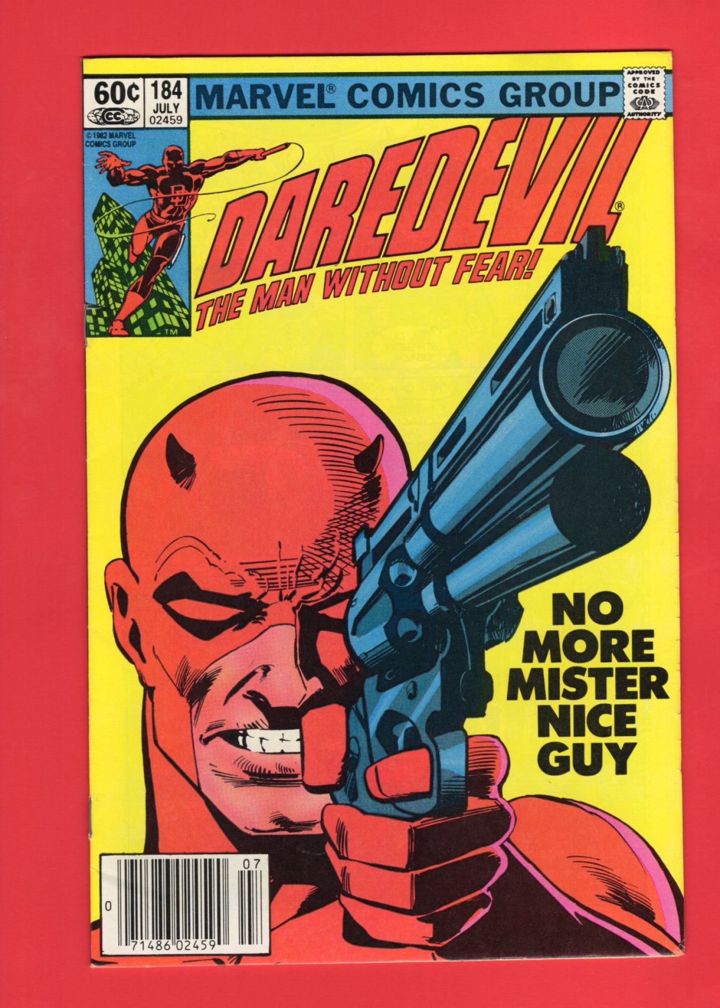 Daredevil #184, Jul 1982, 7.5 VF- Newsstand