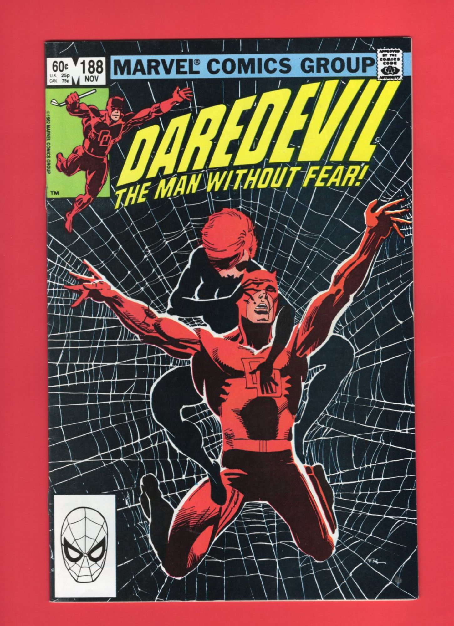 Daredevil #188, Nov 1982, 7.5 VF-