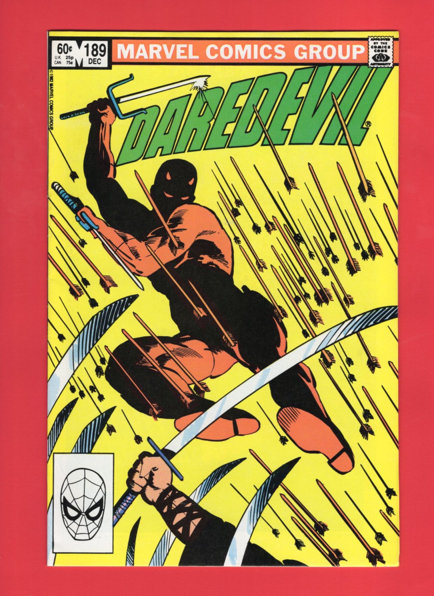 Daredevil #189, Dec 1982, 8.0 VF