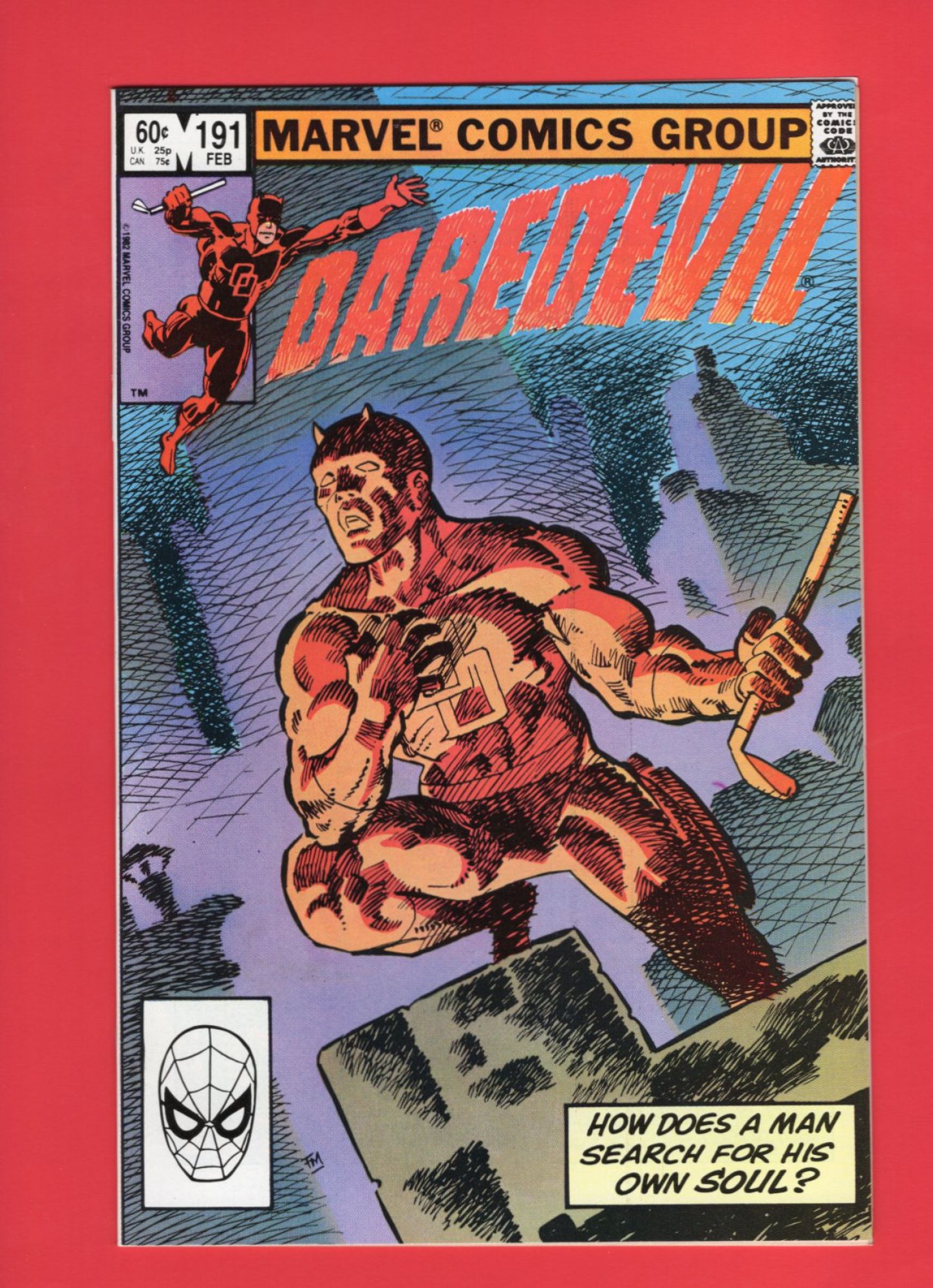 Daredevil #191, Feb 1983, 9.2 NM-