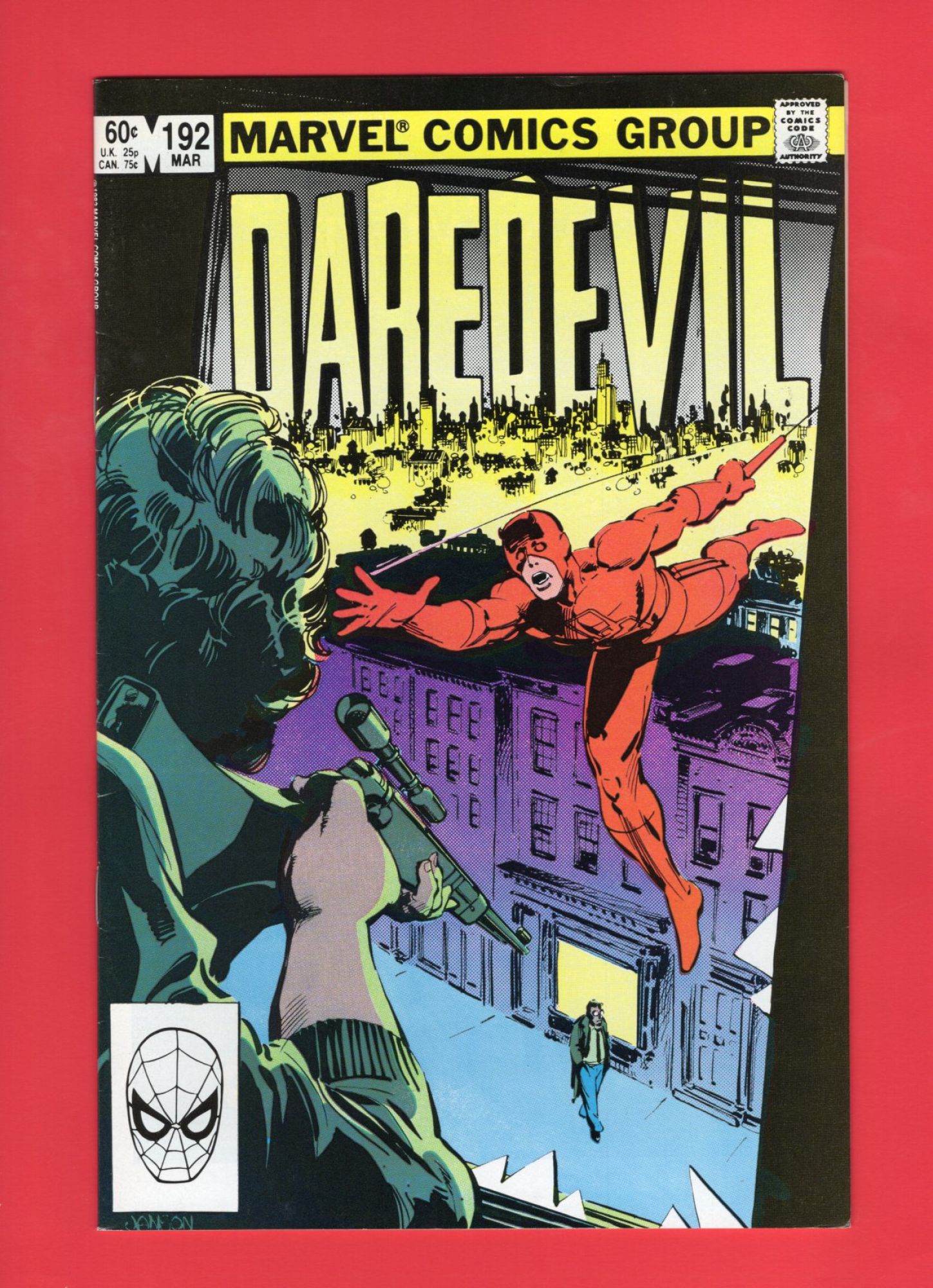 Daredevil #192, Mar 1983, 7.5 VF-