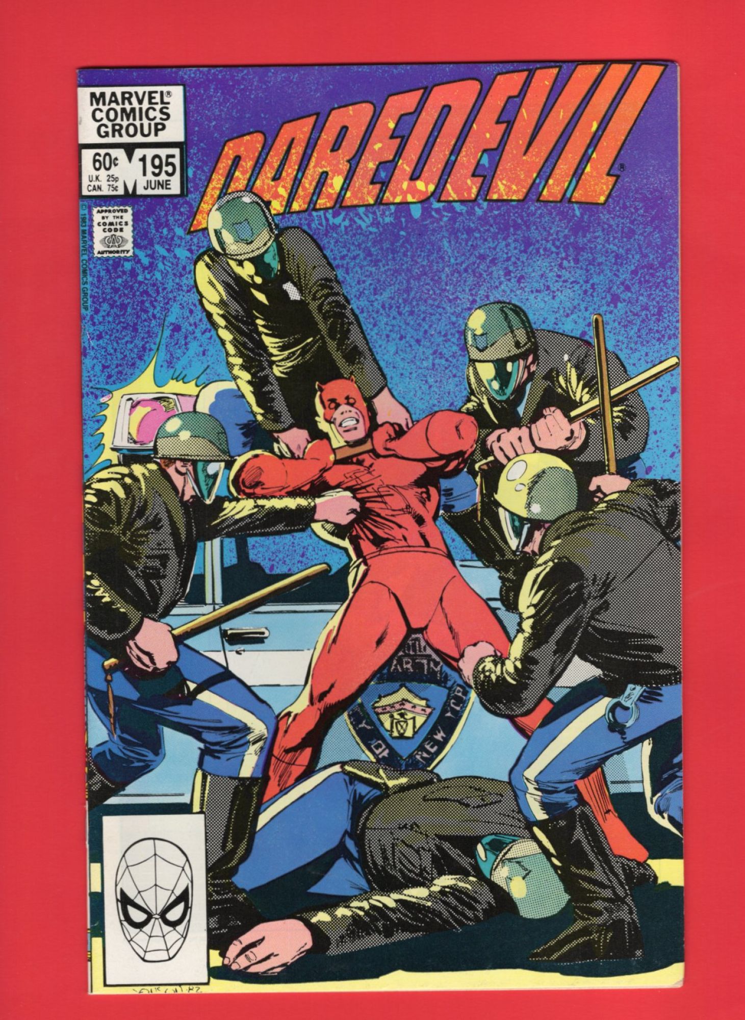 Daredevil #195, Jun 1983, 8.0 VF