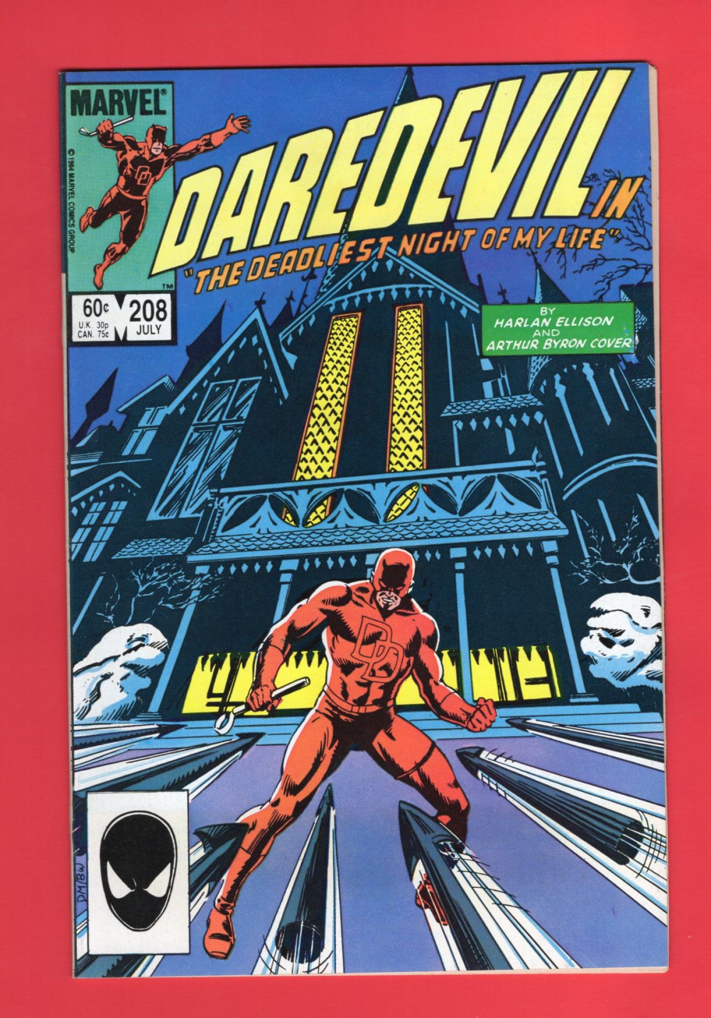 Daredevil #208, Jul 1984, 9.2 NM-