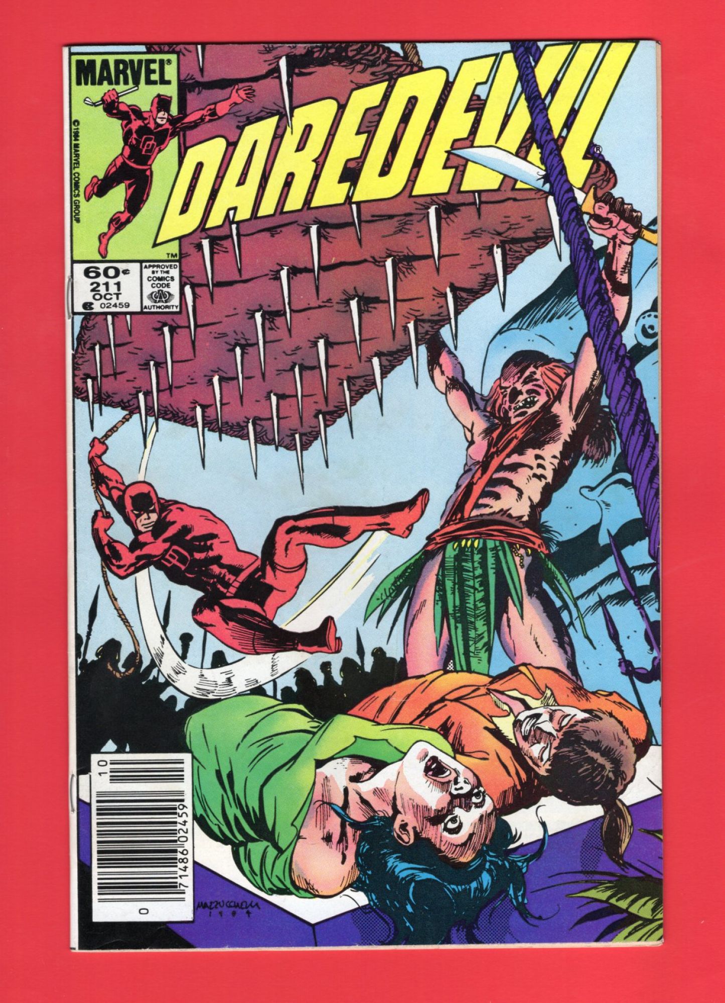 Daredevil #211, Oct 1984, 8.0 VF Newsstand