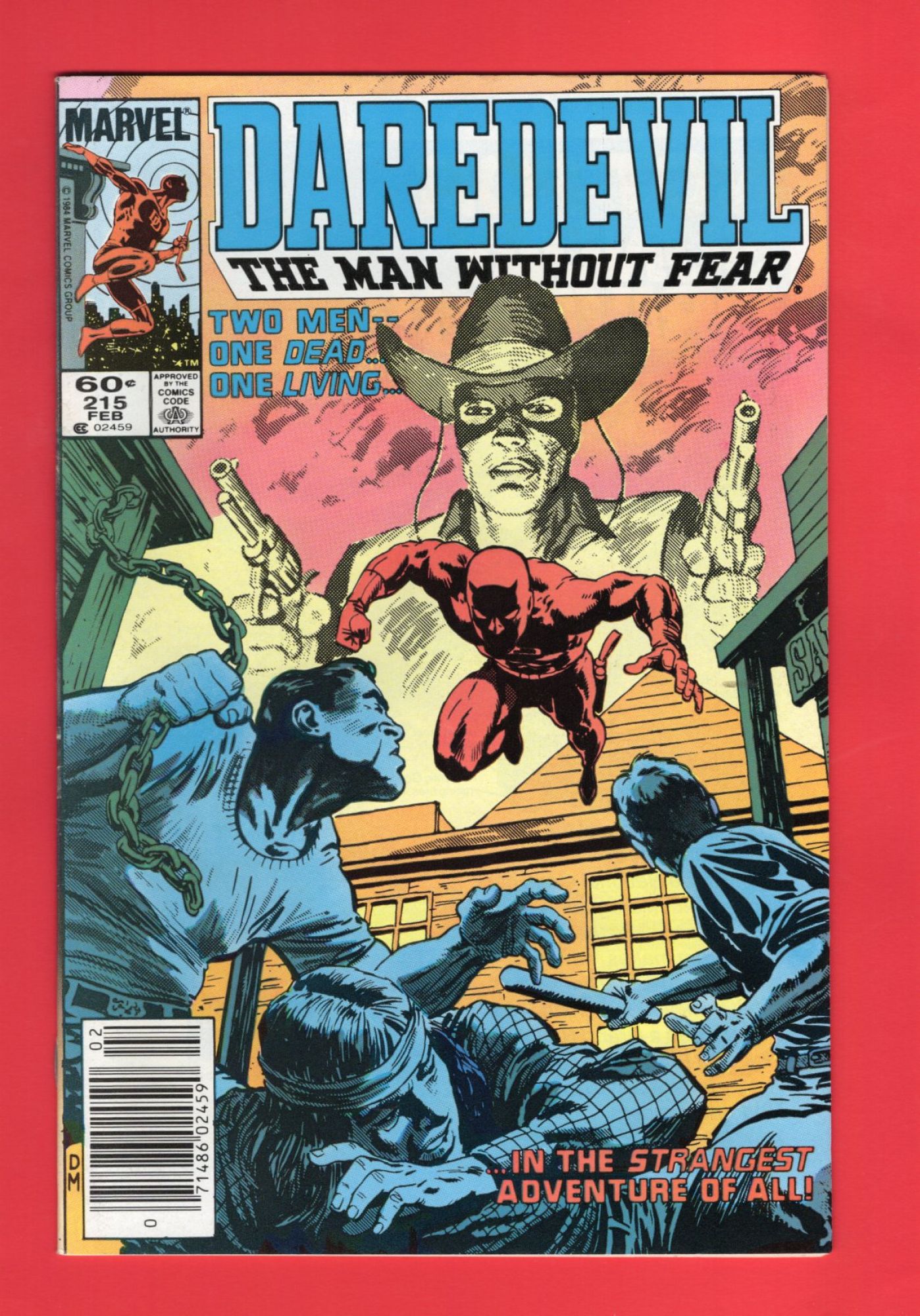 Daredevil #215, Feb 1985, 8.0 VF Newsstand