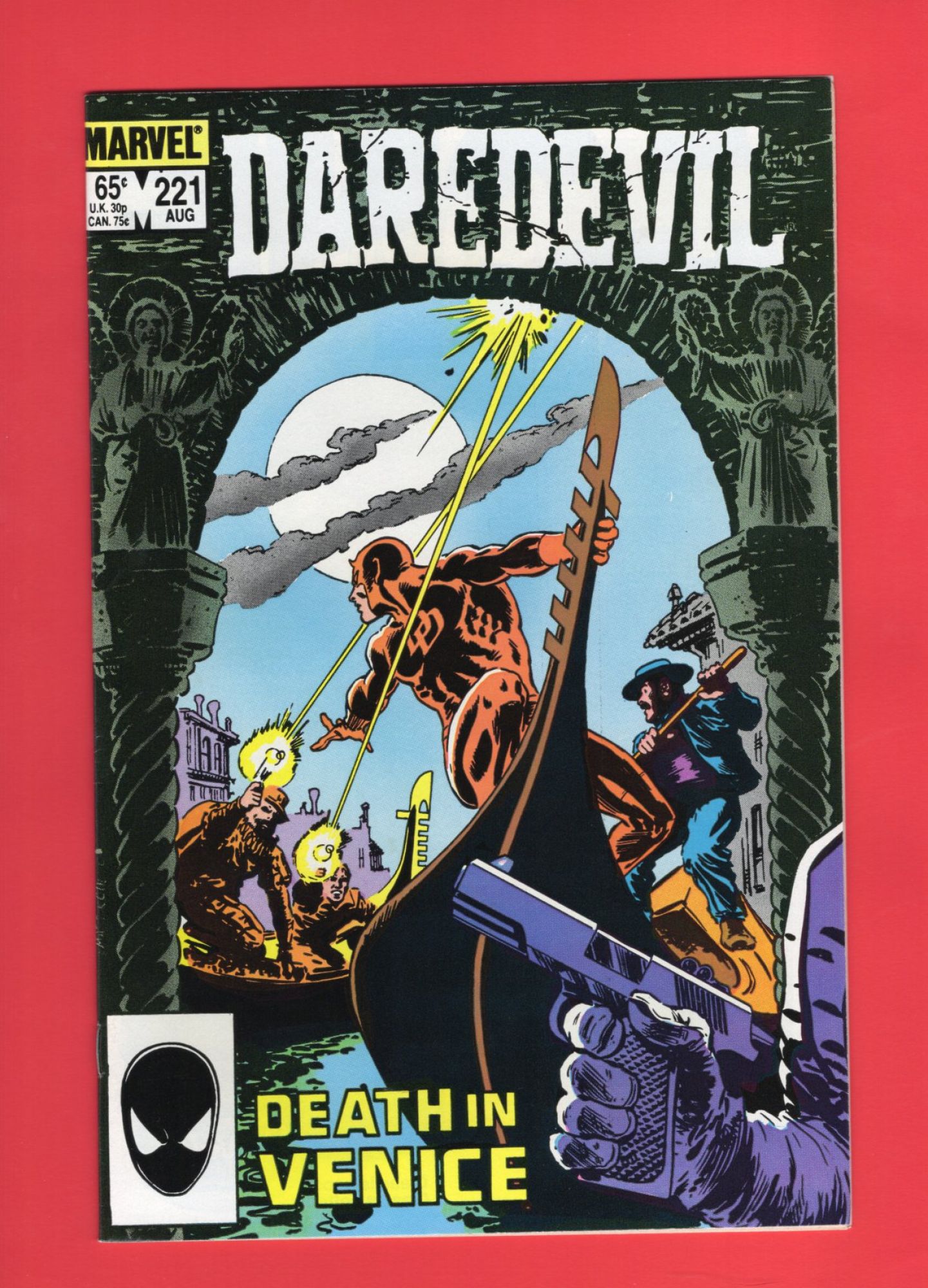 Daredevil #221, Aug 1985, 9.2 NM- 